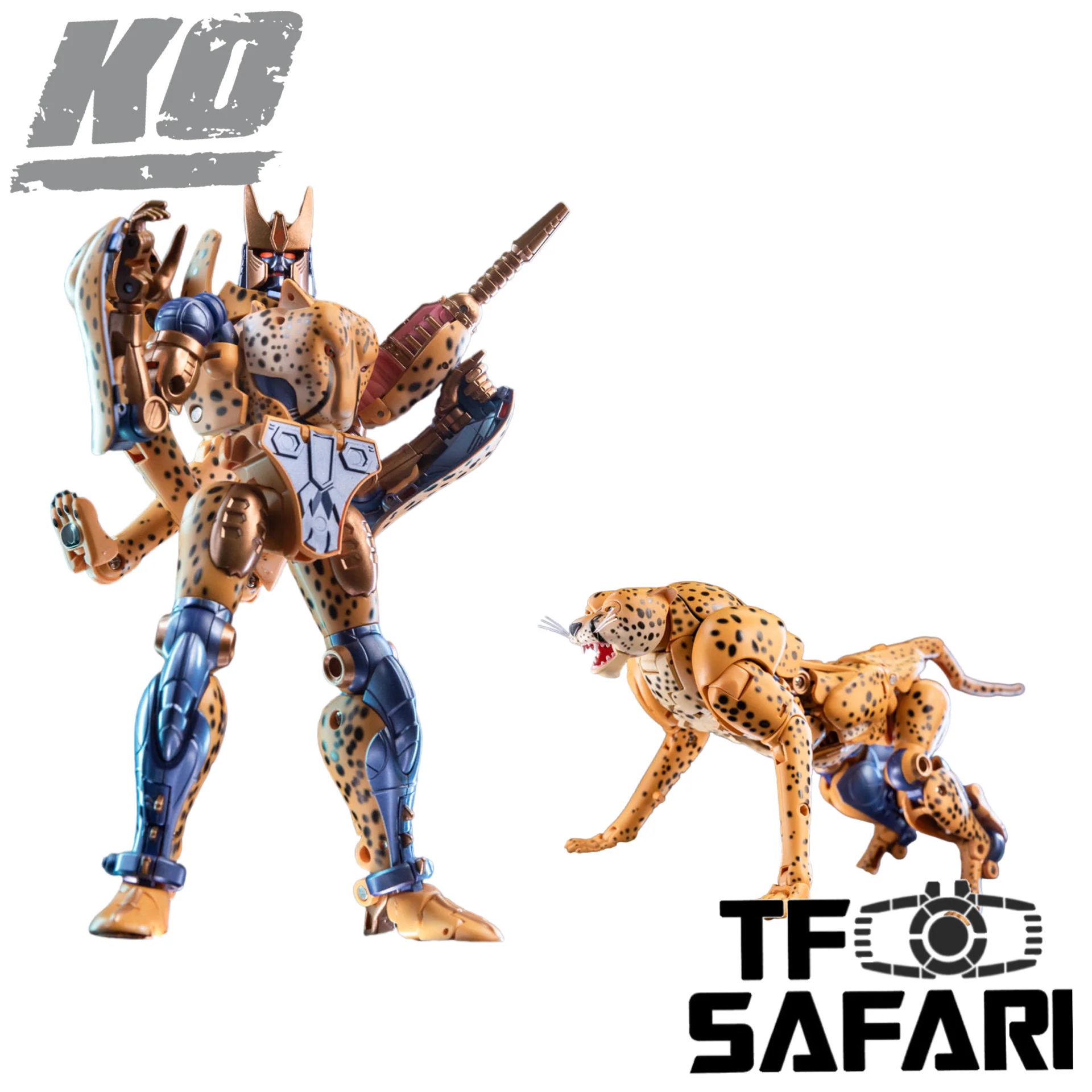 4th Party Masterpiece BW-11 BW11 Mad Panther Warrior （Not MP34 MP-34 Beast War Cheetor）