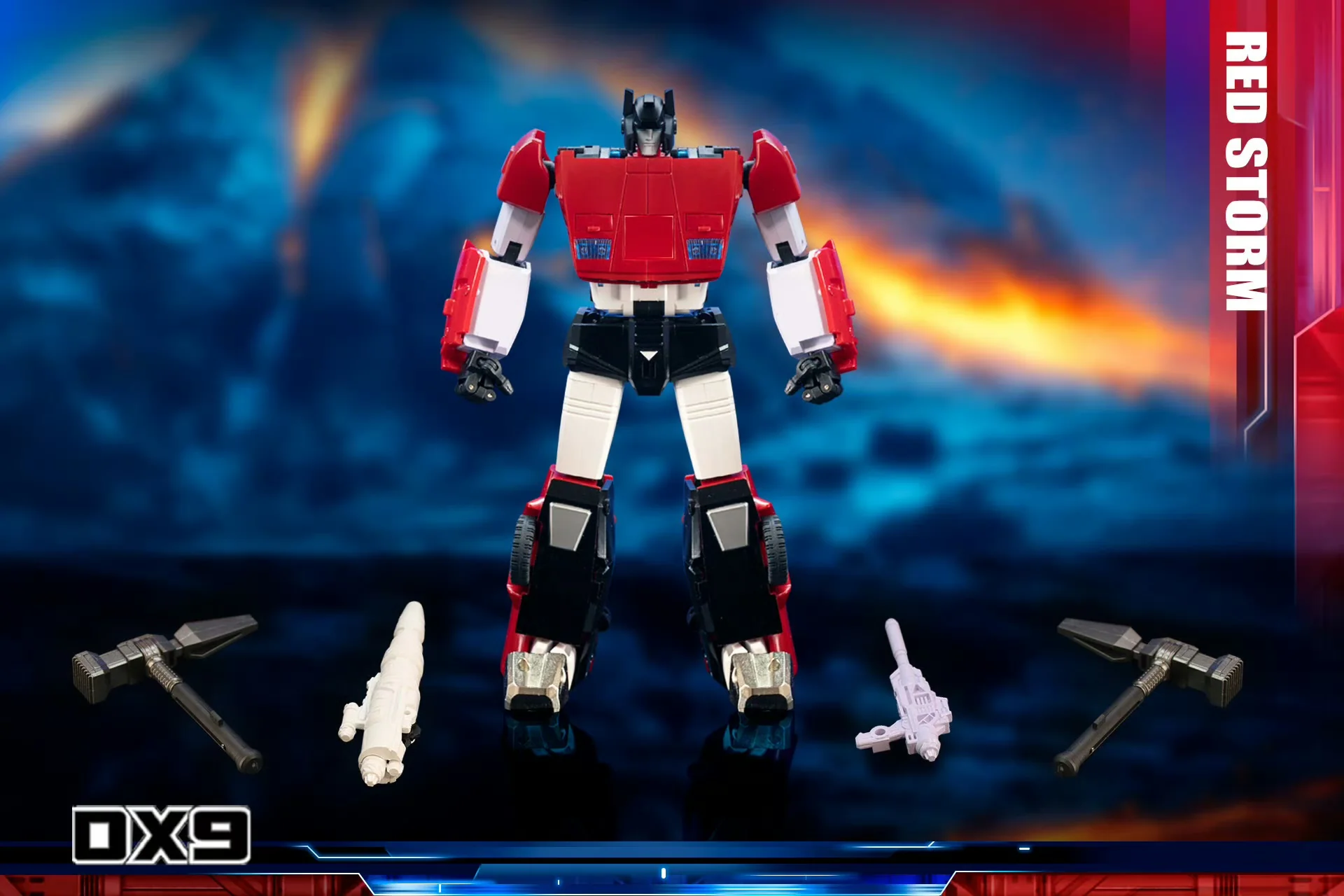 DX9 Toys D21 D-21 Red Storm (Sideswipe G1 MP 2.0) 14 DX9 Toys D21 D-21 Red Storm (Sideswipe G1 MP 2.0)