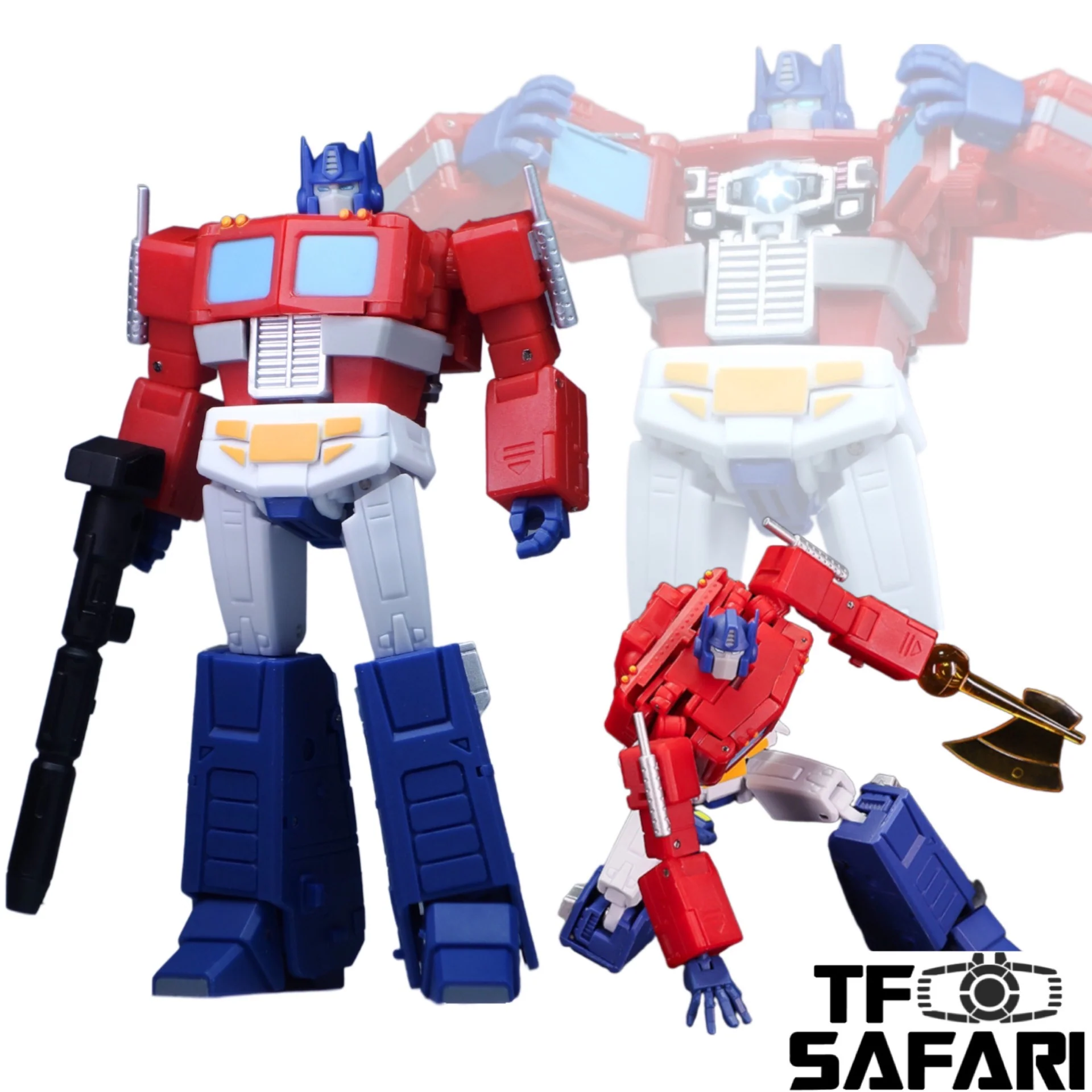 Magic Square MS-Toys  MS-B46 MSB46 Light of Victory (Optimus Prime OP, Legends Class w/ trailer 2.0 Version) 11cm, 4.4"