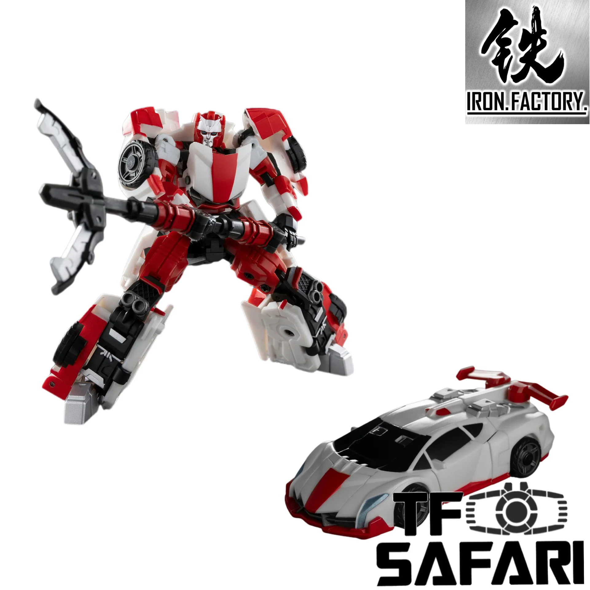 Iron Factory IF EX-73T EX73T Iron Samurai Tobiki（Red Alert IDW)