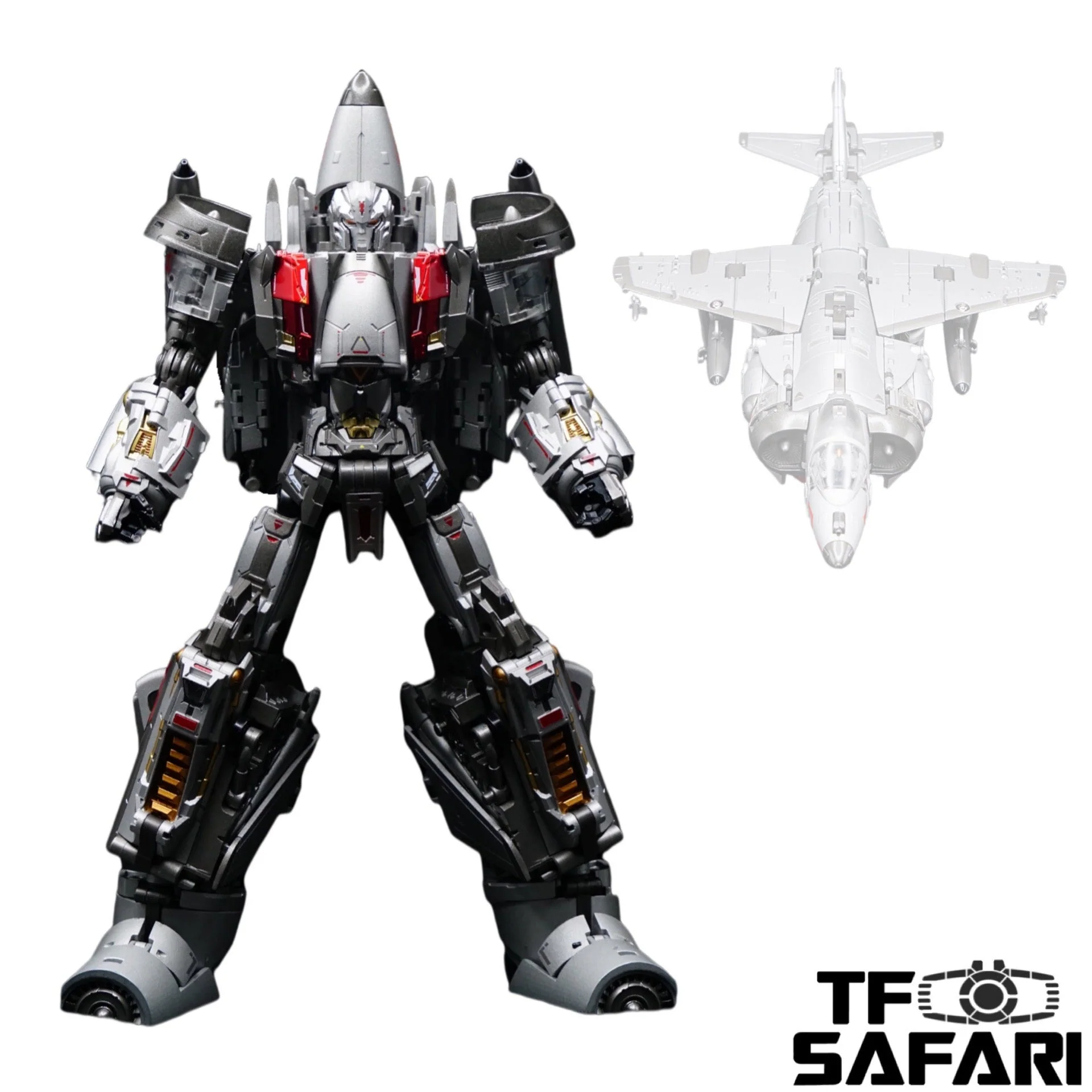 Dream Star Toys  DST01-001 DST-01 Slingshoot Encourager Combiner ( Slingshot, Aerialbots , Superion) Metallic Version 22cm (8.5") DreamStarToys