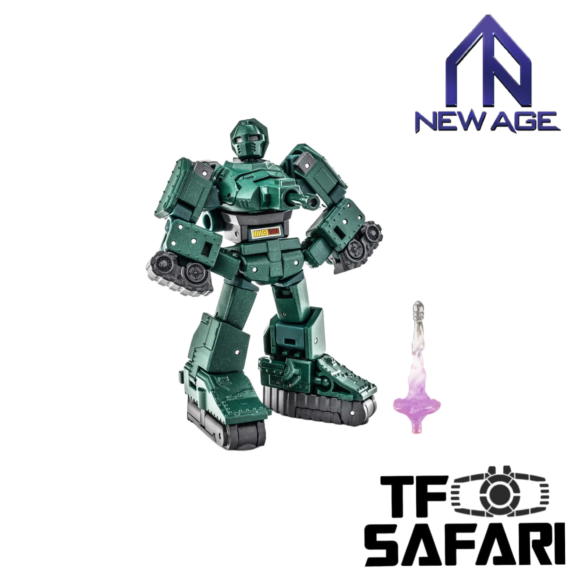 NA NewAge H70S H-70S Shmulik (Warpath Diaclone Version) New Age 10cm / 4"