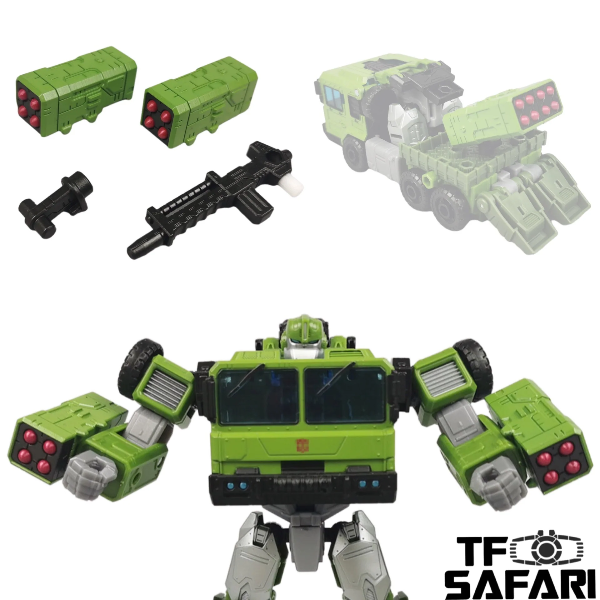Matrix Workshop M72 M-72 Weapon set  for Generations Legacy Voyager Prime Bulkhead Upgrade Kit