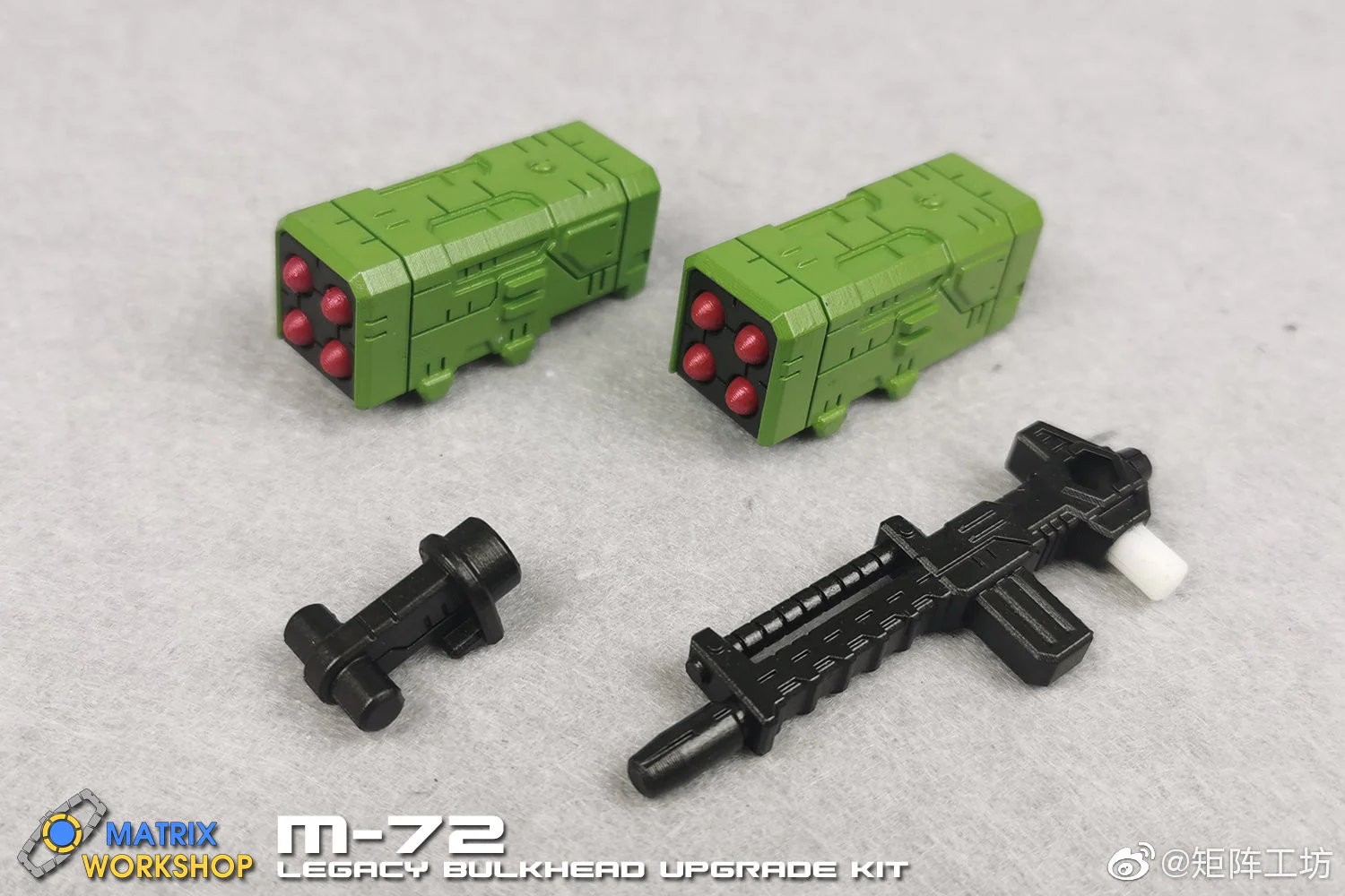 Matrix Workshop M72 M-72 Weapon set for Generations Legacy Voyager Prime Bulkhead Upgrade Kit 3 Matrix Workshop M72 M-72 Weapon set for Generations Legacy Voyager Prime Bulkhead Upgrade Kit
