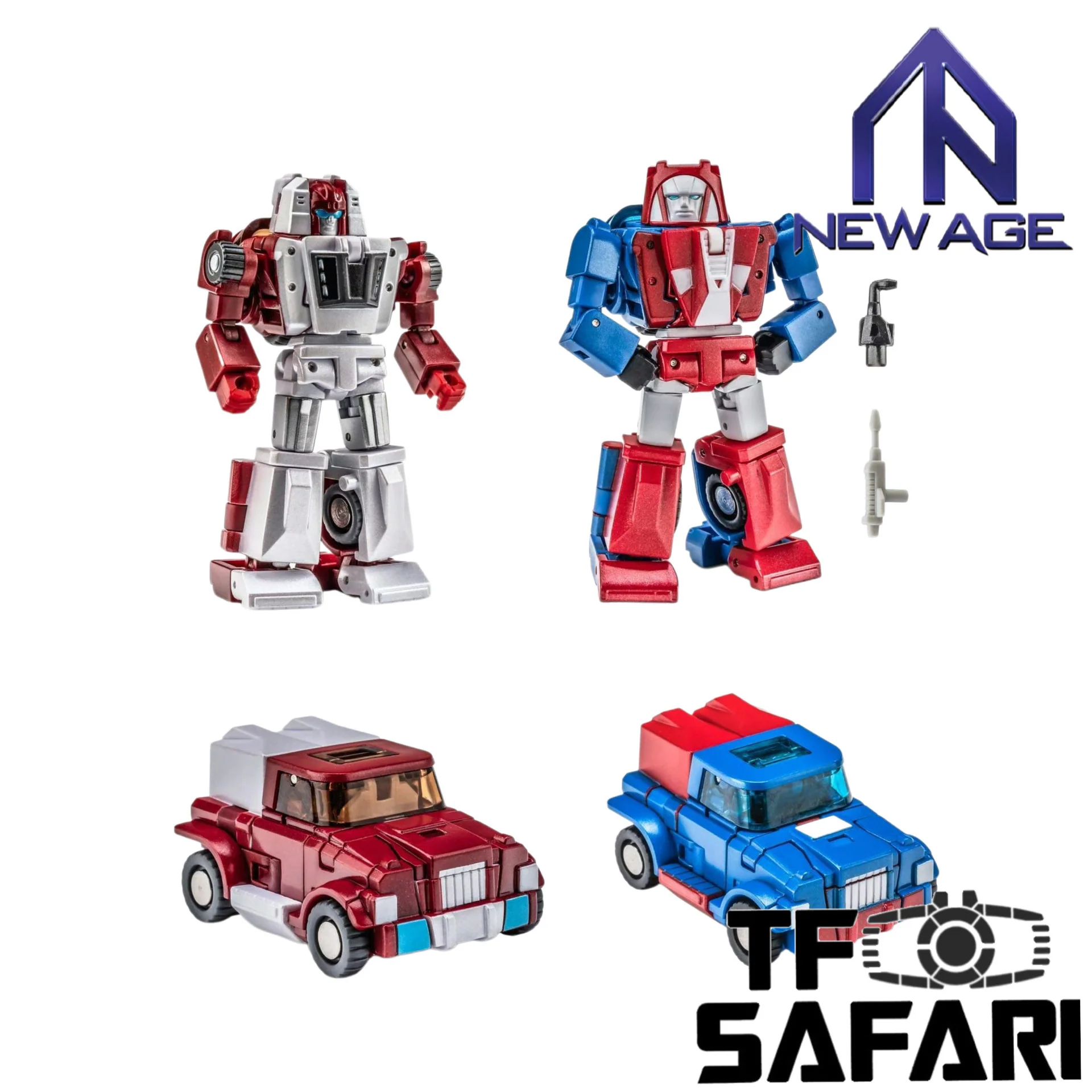 NA NewAge H66 Bombur (Gears) & H68 Bofur (Swerve) 2 in 1 set New Age 8cm / 3"