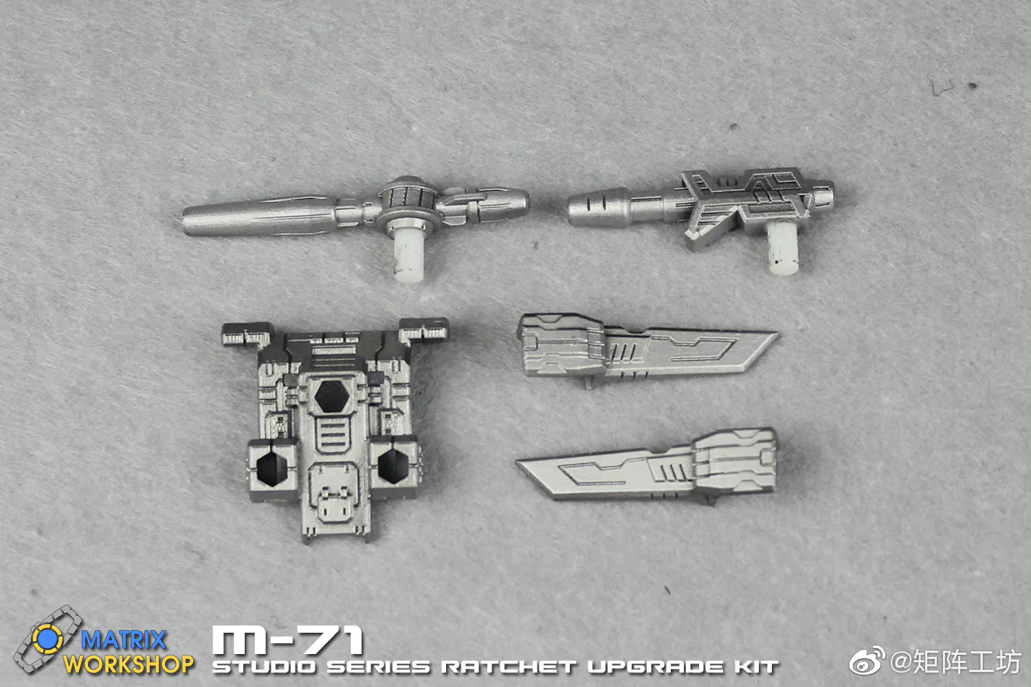 Matrix Workshop M71 M-71 Weapon set & Back Pack for Studio Series 82 SS82 Ratchet (in Bumblebee Movie) Upgrade Kit 3 Matrix Workshop M71 M-71 Weapon set & Back Pack for Studio Series 82 SS82 Ratchet (in Bumblebee Movie) Upgrade Kit
