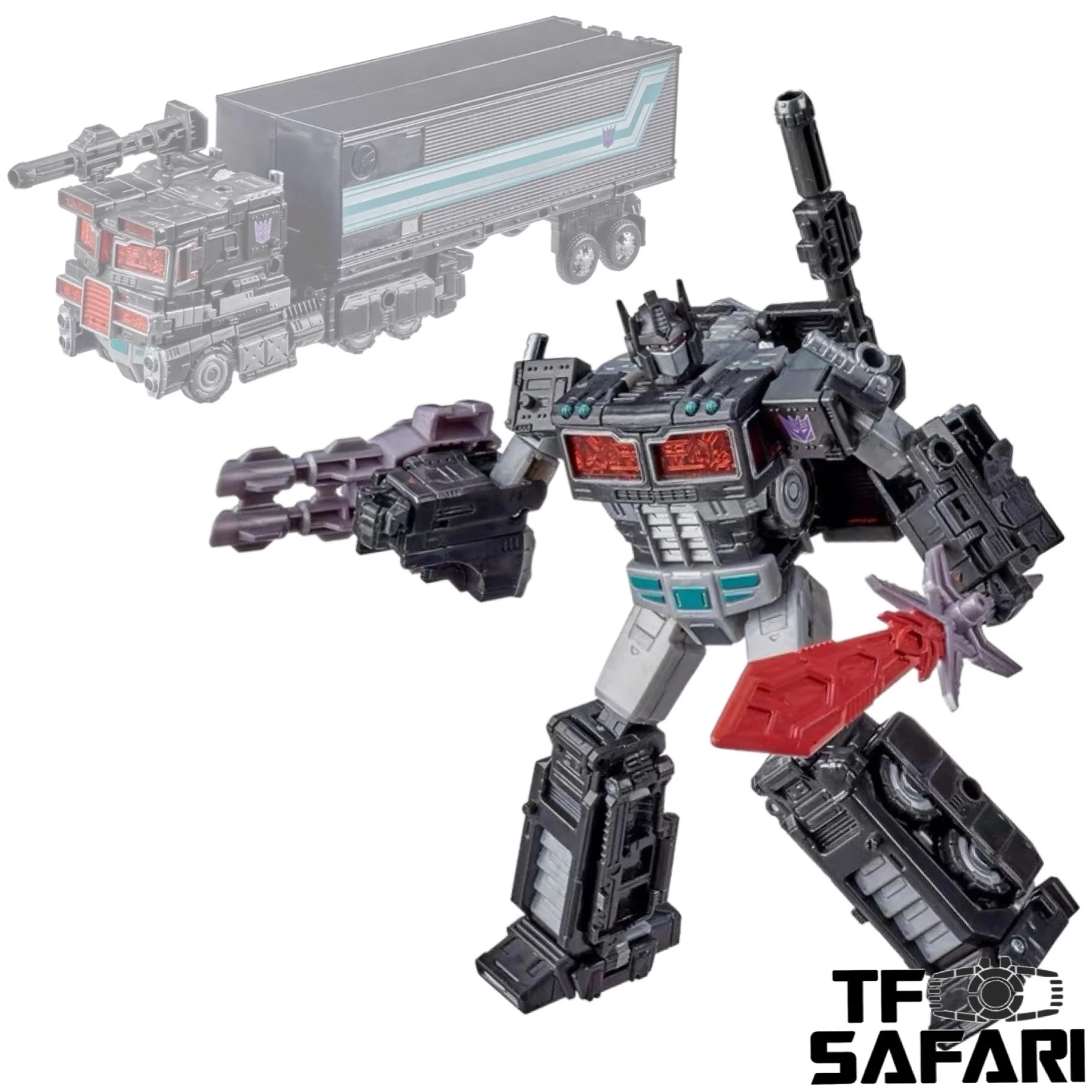 Transformers Generations War for Cybertron WFC-16  Netflix Leader Class Nemesis Prime Spoiler Pack