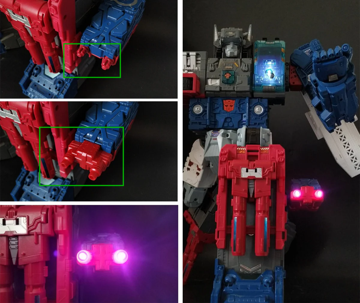 Shockwave Lab SL-78 SL78 SL-97 SL97 LED Upgrade Kits for Titans Return Fortress Maximus Upgrade Kit 7 Shockwave Lab SL-78 SL78 SL-97 SL97 LED Upgrade Kits for Titans Return Fortress Maximus Upgrade Kit