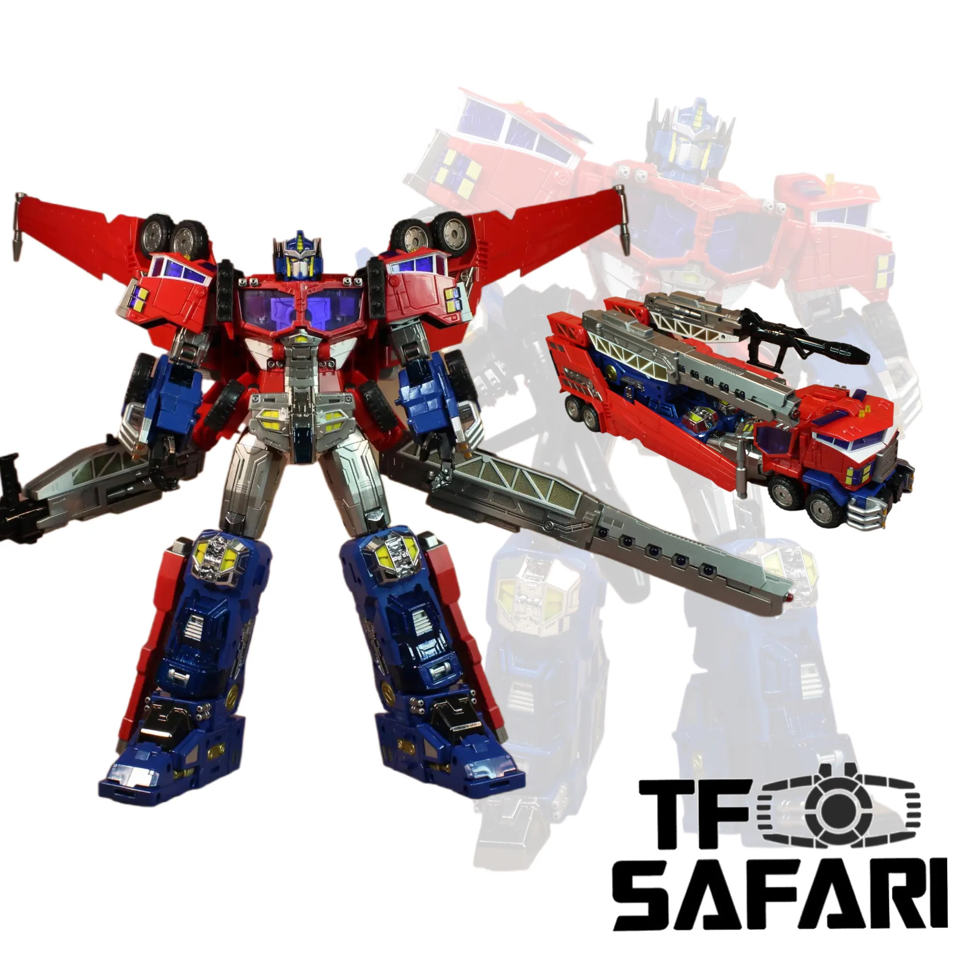 Transform and Rollout TR-02A TR02A Commander of Stars (Transformers Galaxy Force Optimus Prime) Galaxy Convoy EX Painting Version 24cm / 9.5mm