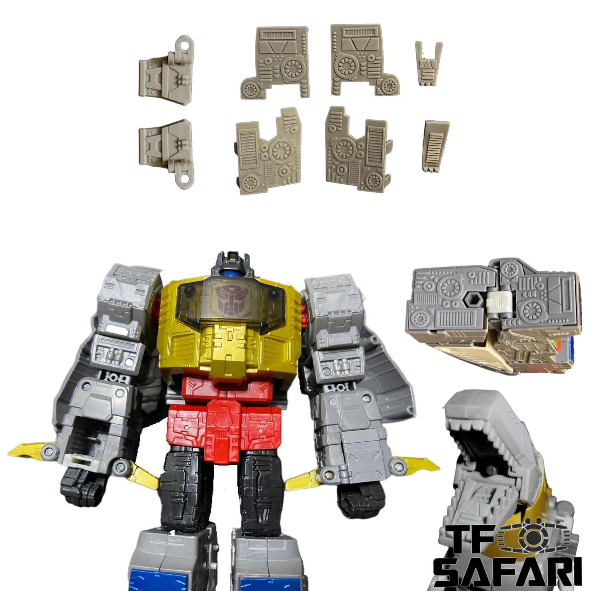 Juqi Toys JQ02 Gap Fillers for Studio Series 86 Movie Grimlock Upgrade Kit