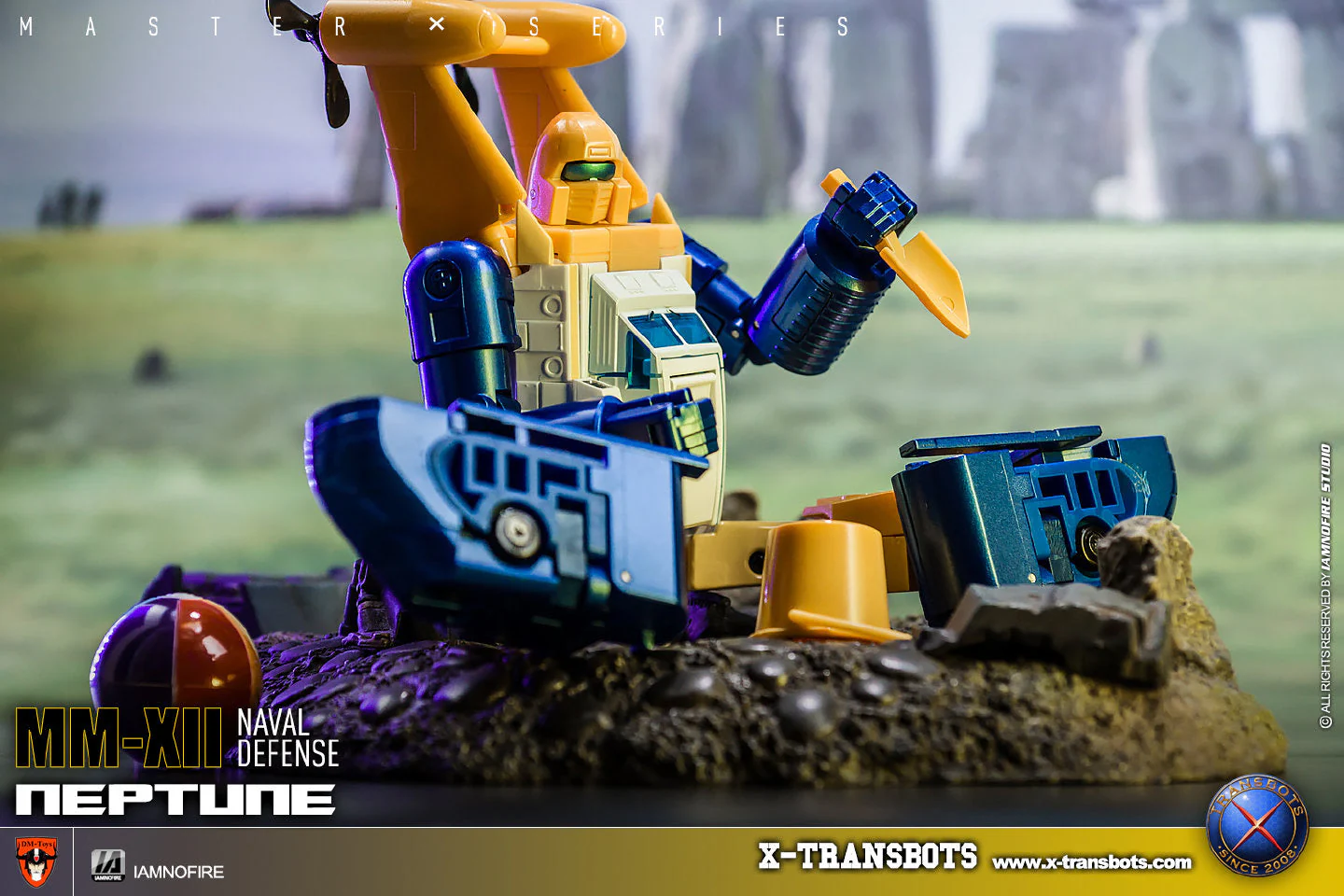 Xtransbots XTB MM-XII MMXII MM-12 MM12 Neptune ( Seaspray, MP Scale ) X-transbots 12cm / 5" 11 Xtransbots XTB MM-XII MMXII MM-12 MM12 Neptune ( Seaspray, MP Scale ) X-transbots 12cm / 5"