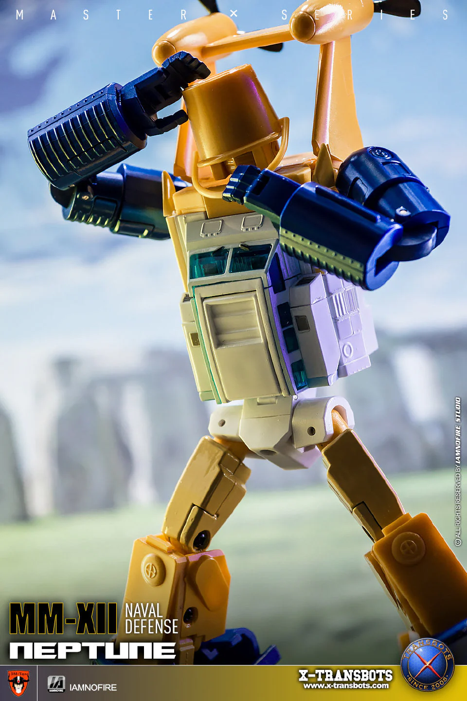 Xtransbots XTB MM-XII MMXII MM-12 MM12 Neptune ( Seaspray, MP Scale ) X-transbots 12cm / 5" 12 Xtransbots XTB MM-XII MMXII MM-12 MM12 Neptune ( Seaspray, MP Scale ) X-transbots 12cm / 5"