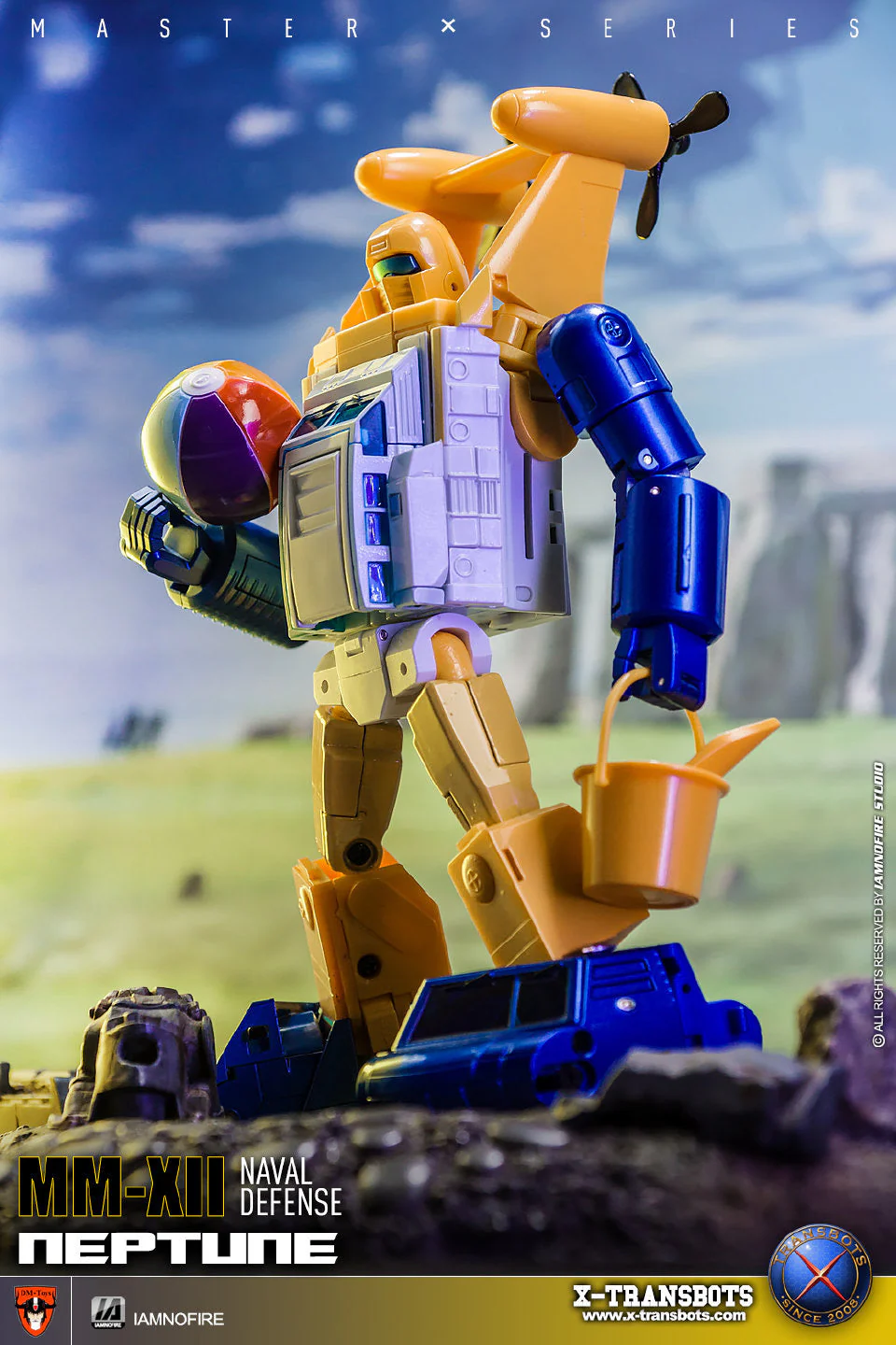 Xtransbots XTB MM-XII MMXII MM-12 MM12 Neptune ( Seaspray, MP Scale ) X-transbots 12cm / 5" 14 Xtransbots XTB MM-XII MMXII MM-12 MM12 Neptune ( Seaspray, MP Scale ) X-transbots 12cm / 5"