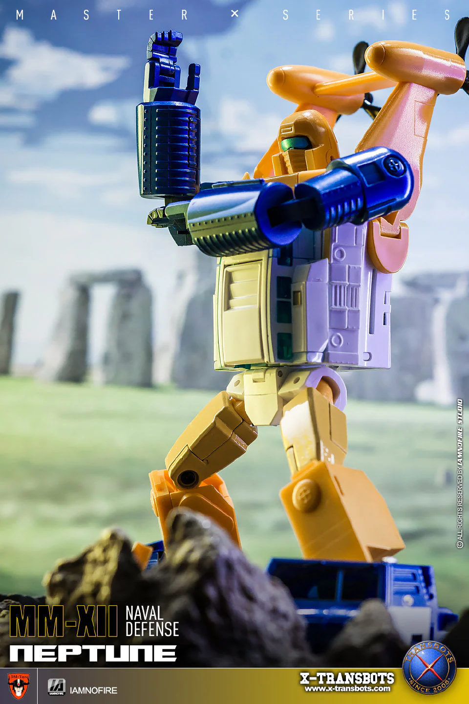 Xtransbots XTB MM-XII MMXII MM-12 MM12 Neptune ( Seaspray, MP Scale ) X-transbots 12cm / 5" 10 Xtransbots XTB MM-XII MMXII MM-12 MM12 Neptune ( Seaspray, MP Scale ) X-transbots 12cm / 5"