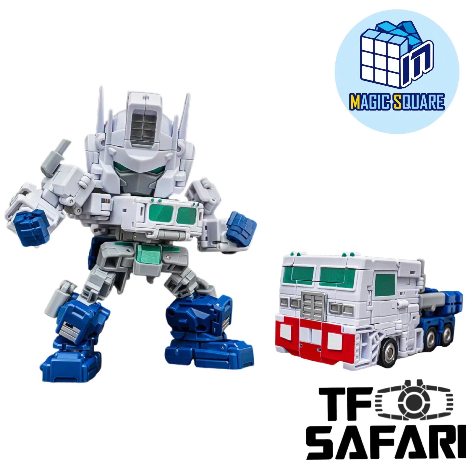 Magic Square MS-Toys Mukudo MS-G04W MSG04W Truck Boy (Ultra Magnus) White Version 10cm / 4"