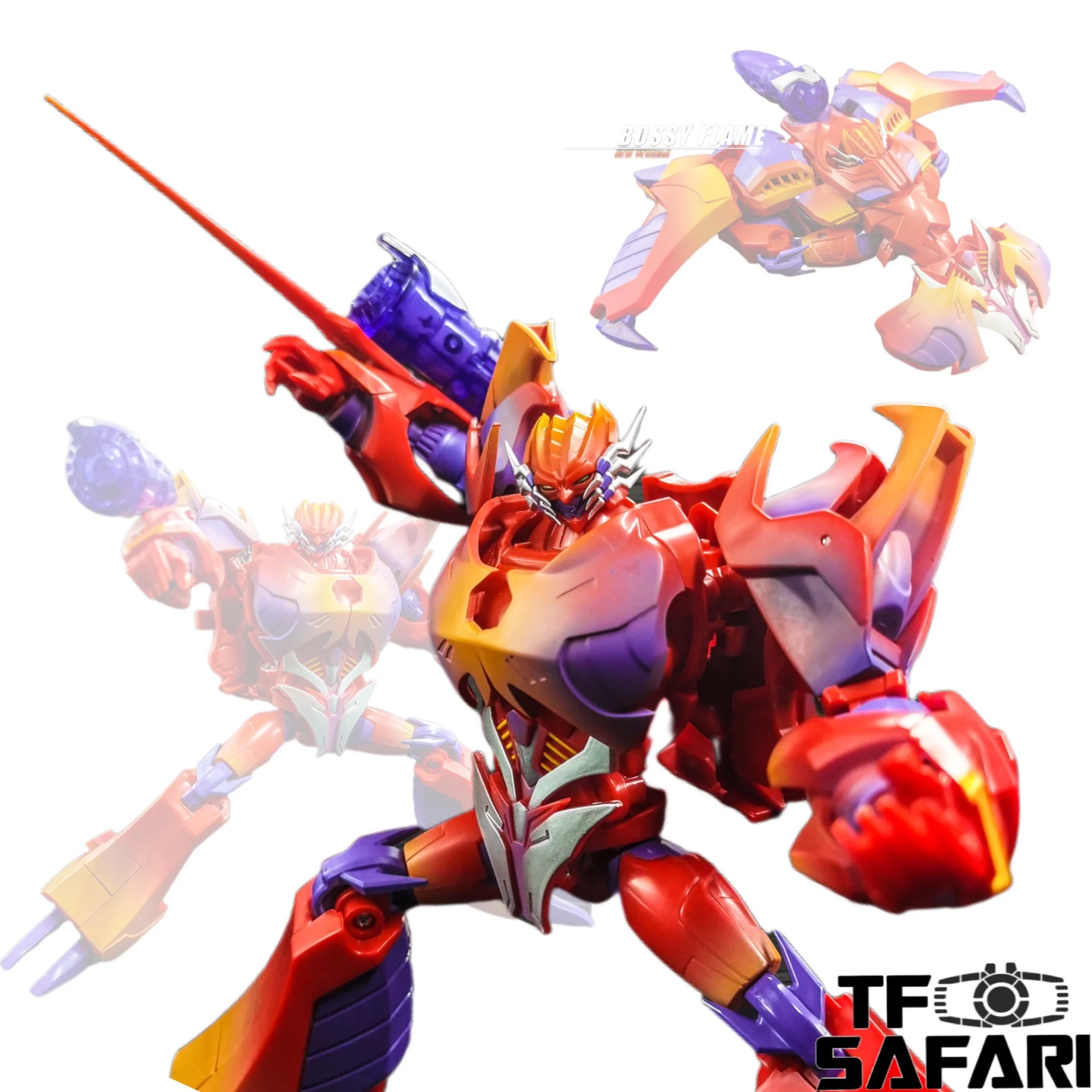 APC Toys APC-004BF APC004BF Bossy Flame ( 1:1 TFP Galvatron Voyage Class ) 20cm / 8"