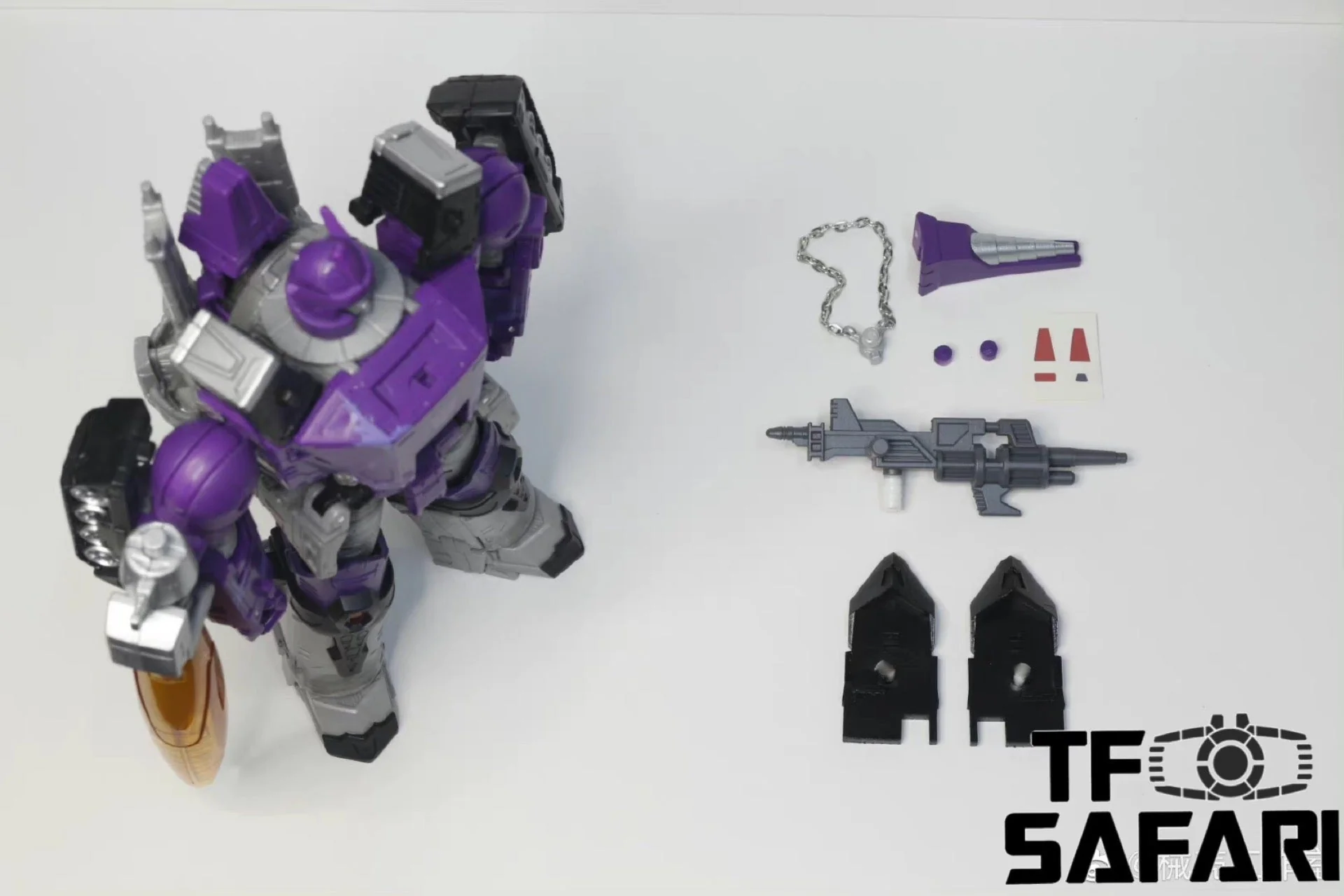 ZX Studio ZX-08 ZX08 Upgrade Kit & Weapon set for WFC Kingdom Galvatron Upgrade Kit (Painted) 3 ZX Studio ZX-08 ZX08 Upgrade Kit & Weapon set for WFC Kingdom Galvatron Upgrade Kit (Painted)