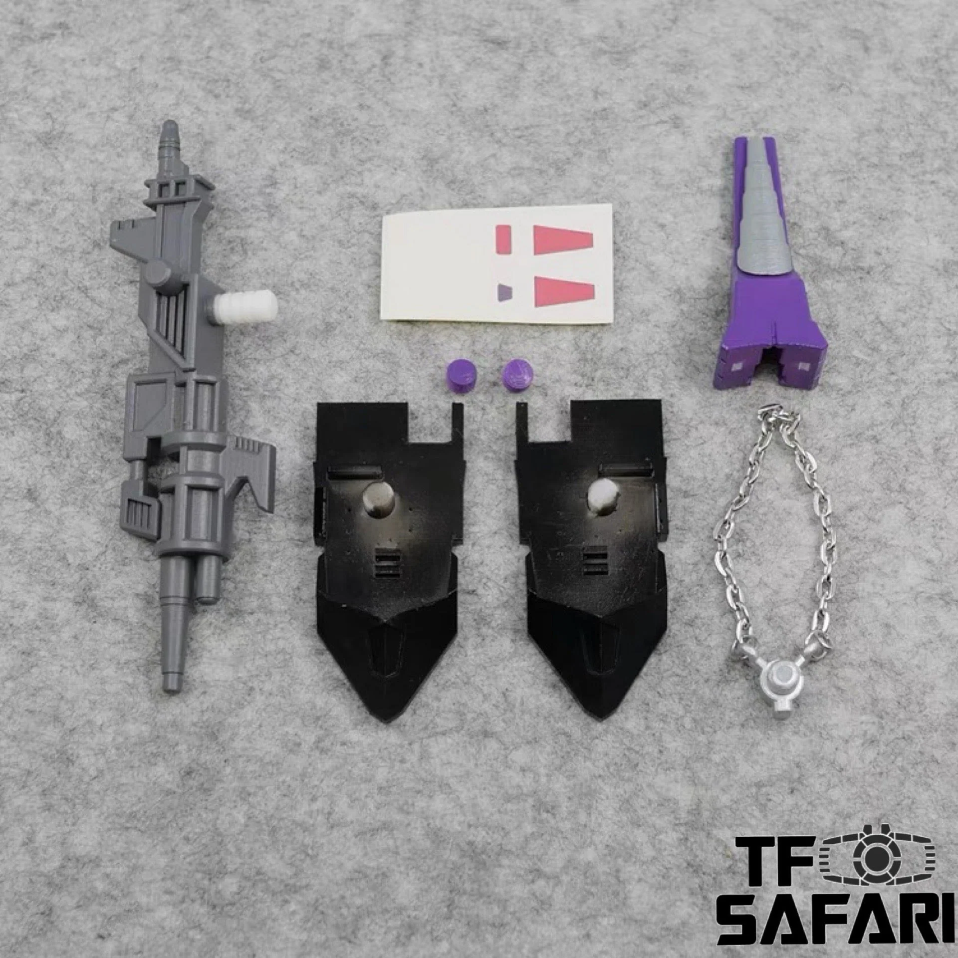 ZX Studio ZX-08 ZX08 Upgrade Kit & Weapon set for WFC Kingdom Galvatron Upgrade Kit (Painted) 4 ZX Studio ZX-08 ZX08 Upgrade Kit & Weapon set for WFC Kingdom Galvatron Upgrade Kit (Painted)
