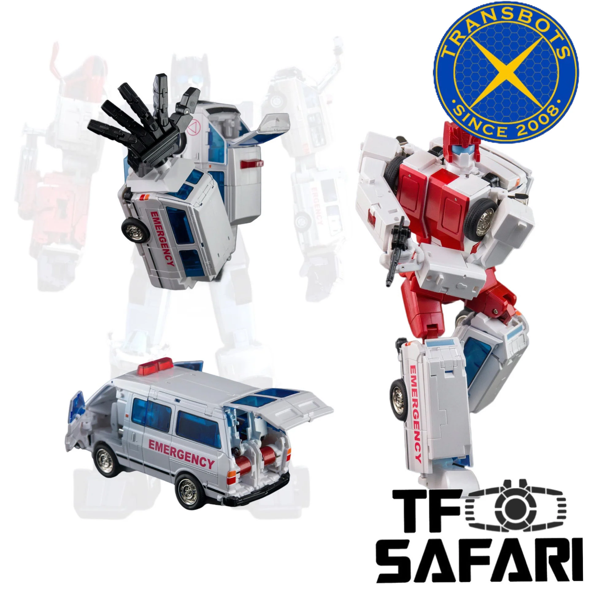 XTransbots MX-31 MX31 Paragon (First Aid, Defensor Combiner)  X-transbots 18cm / 7"