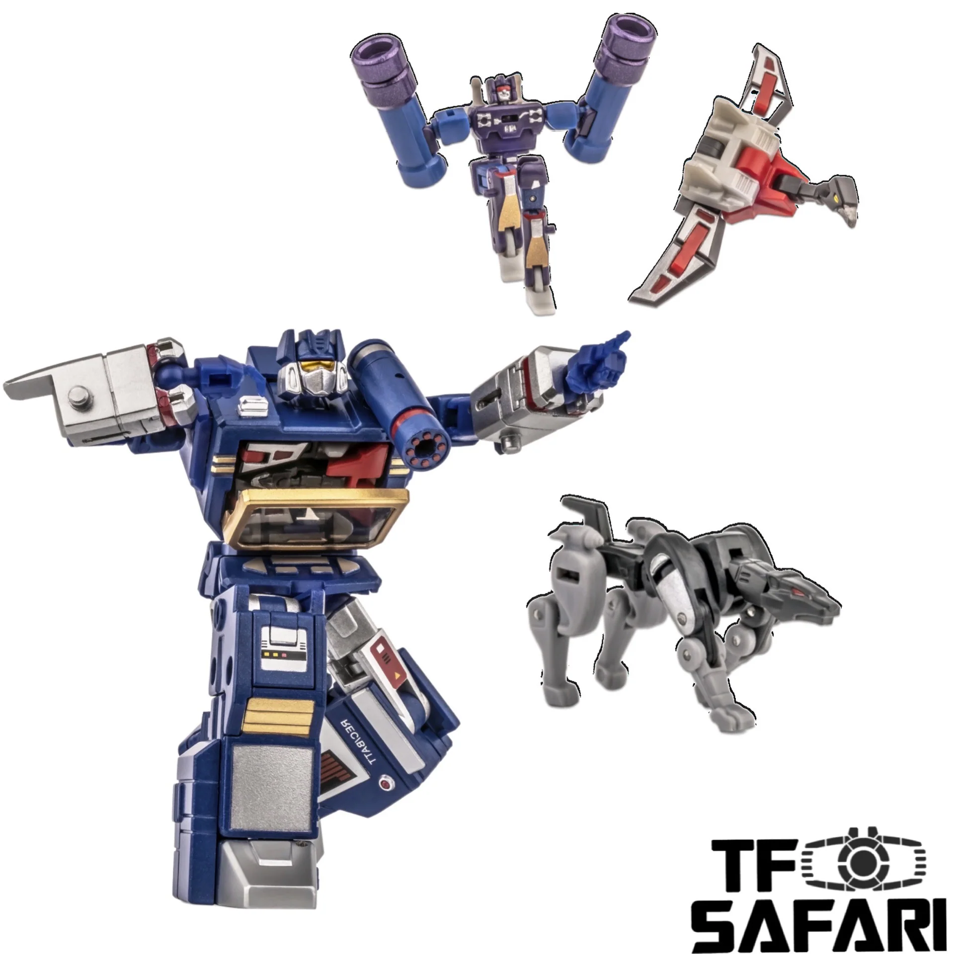 NA NewAge H21EX H-21EX Scaramanga ( Soundwave ) Toy Color 4 in 1 pack Toy Color Version New Age 9cm / 3.5" 3 NA NewAge H21EX H-21EX Scaramanga ( Soundwave ) Toy Color 4 in 1 pack Toy Color Version New Age 9cm / 3.5"