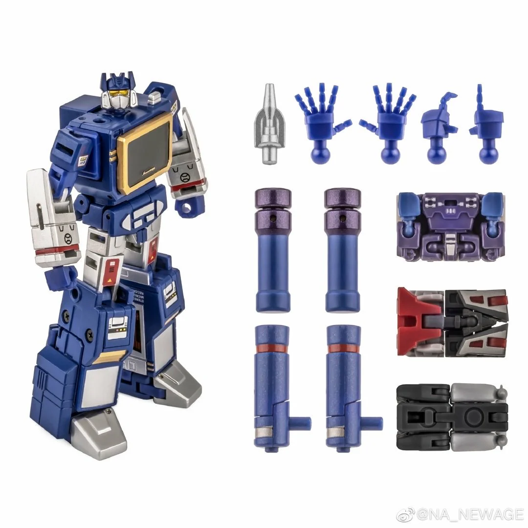 NA NewAge H21EX H-21EX Scaramanga ( Soundwave ) Toy Color 4 in 1 pack Toy Color Version New Age 9cm / 3.5" 9 NA NewAge H21EX H-21EX Scaramanga ( Soundwave ) Toy Color 4 in 1 pack Toy Color Version New Age 9cm / 3.5"