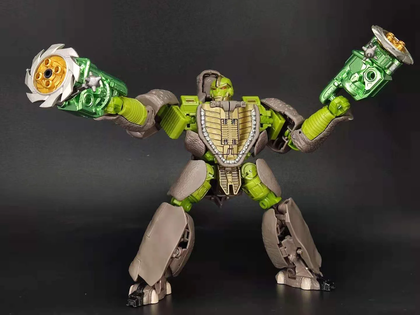 BDT Studio BDT-18 BDT18 Weapon set (Double Saw Blade Gatling Guns ) for WFC Kingdom Rhinox Upgrade Kit 10 BDT Studio BDT-18 BDT18 Weapon set (Double Saw Blade Gatling Guns ) for WFC Kingdom Rhinox Upgrade Kit