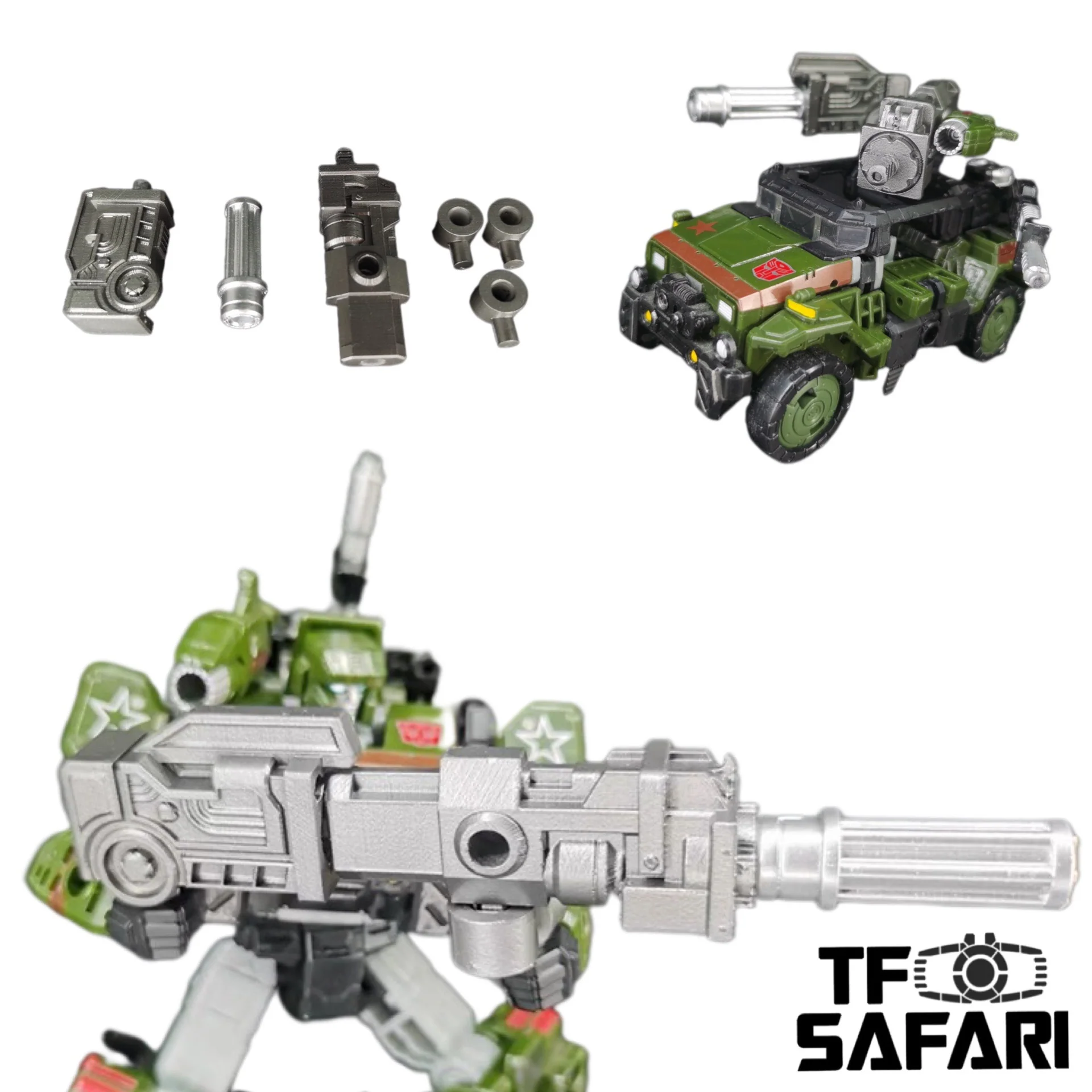BDT Studio  BDT-16 BDT16 Weapon set （Gatling Gun） for WFC Siege Hound Upgrade Kit