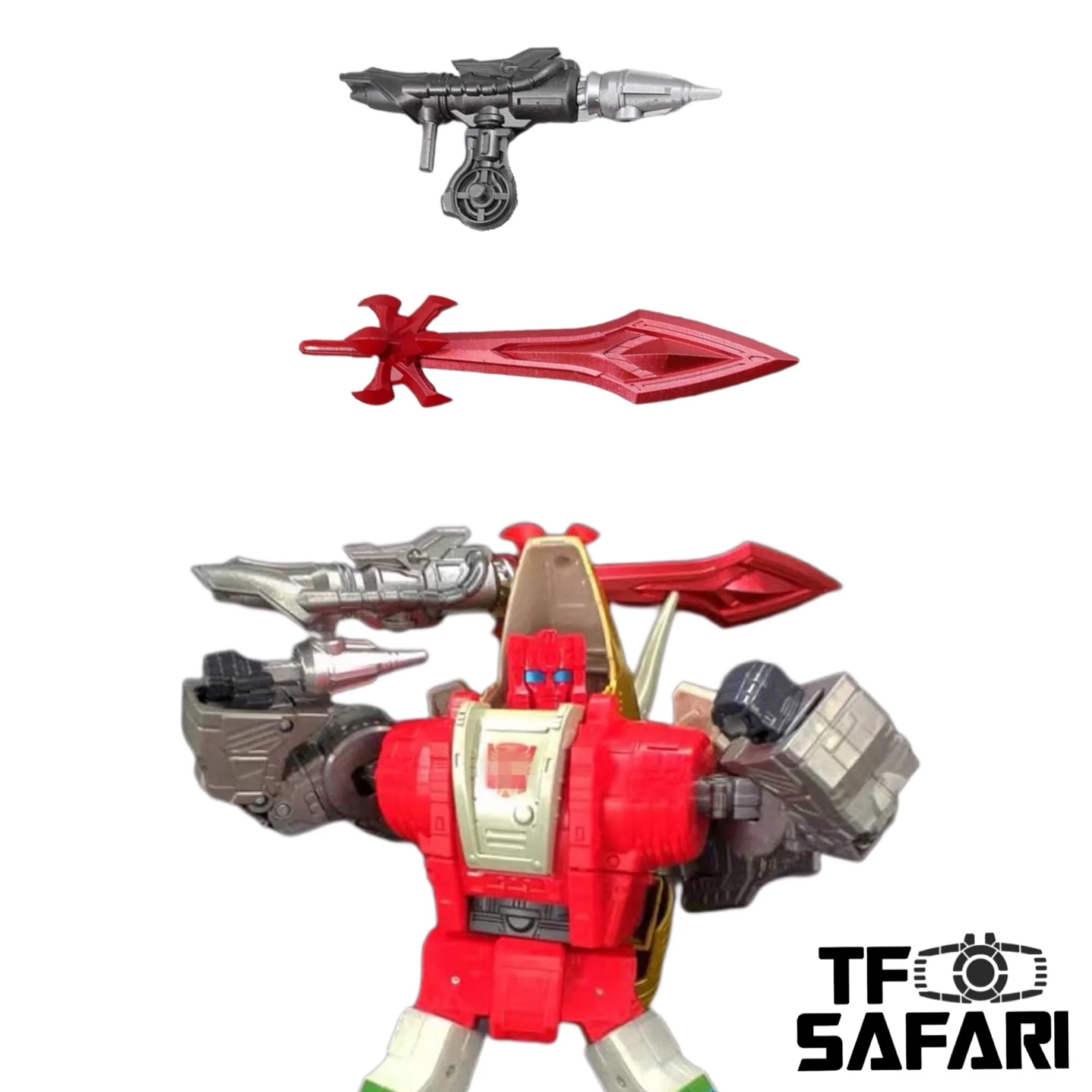 BDT Studio  BDT-14 BDT14 Weapon set （Sword & Laser Gun） for Studio Series SS86 Slag Upgrade Kit
