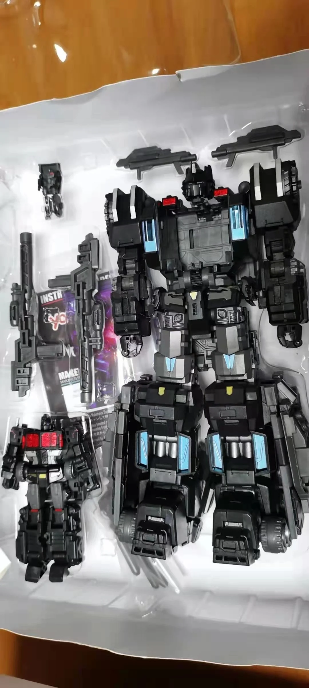 MakeToys MT MTCD-03SP MTCD03SP Thunder Erebus (God Ginrai ) Nemesis Version 5 MakeToys MT MTCD-03SP MTCD03SP Thunder Erebus (God Ginrai ) Nemesis Version