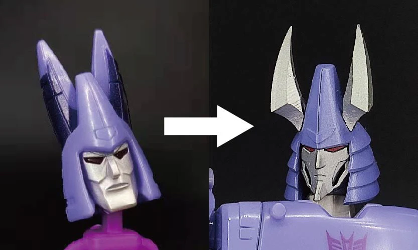 BDT Studio BDT-13C BDT13C Upgrade Kit (Head Sculpt & Shoulder Armor) for WFC Kingdom Cyclonus Upgrade Kit 4 BDT Studio BDT-13C BDT13C Upgrade Kit (Head Sculpt & Shoulder Armor) for WFC Kingdom Cyclonus Upgrade Kit
