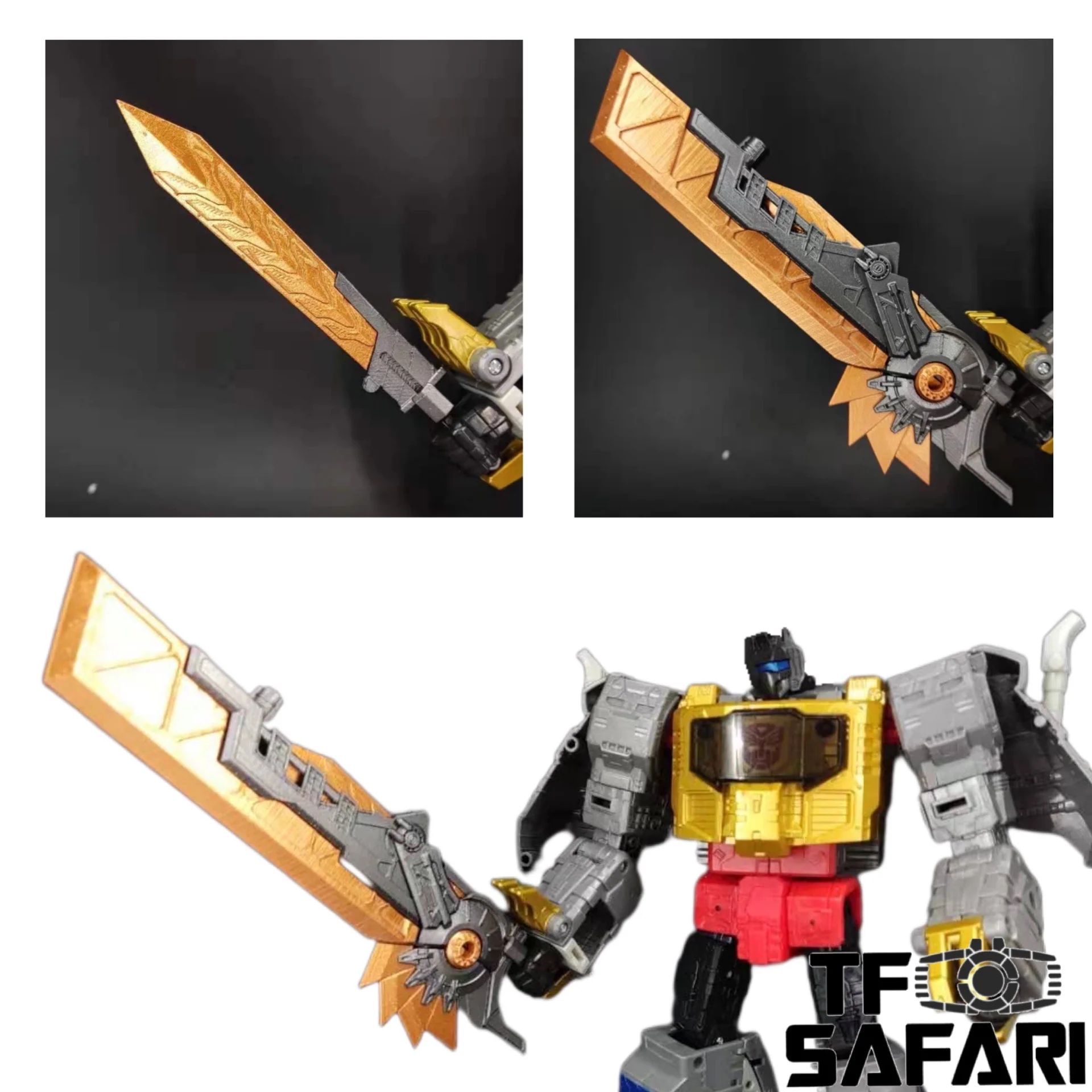 BDT Studio  BDT-12 BDT12 Weapon set （Giant Blade） for Studio Series SS86 Grimlock Upgrade Kit