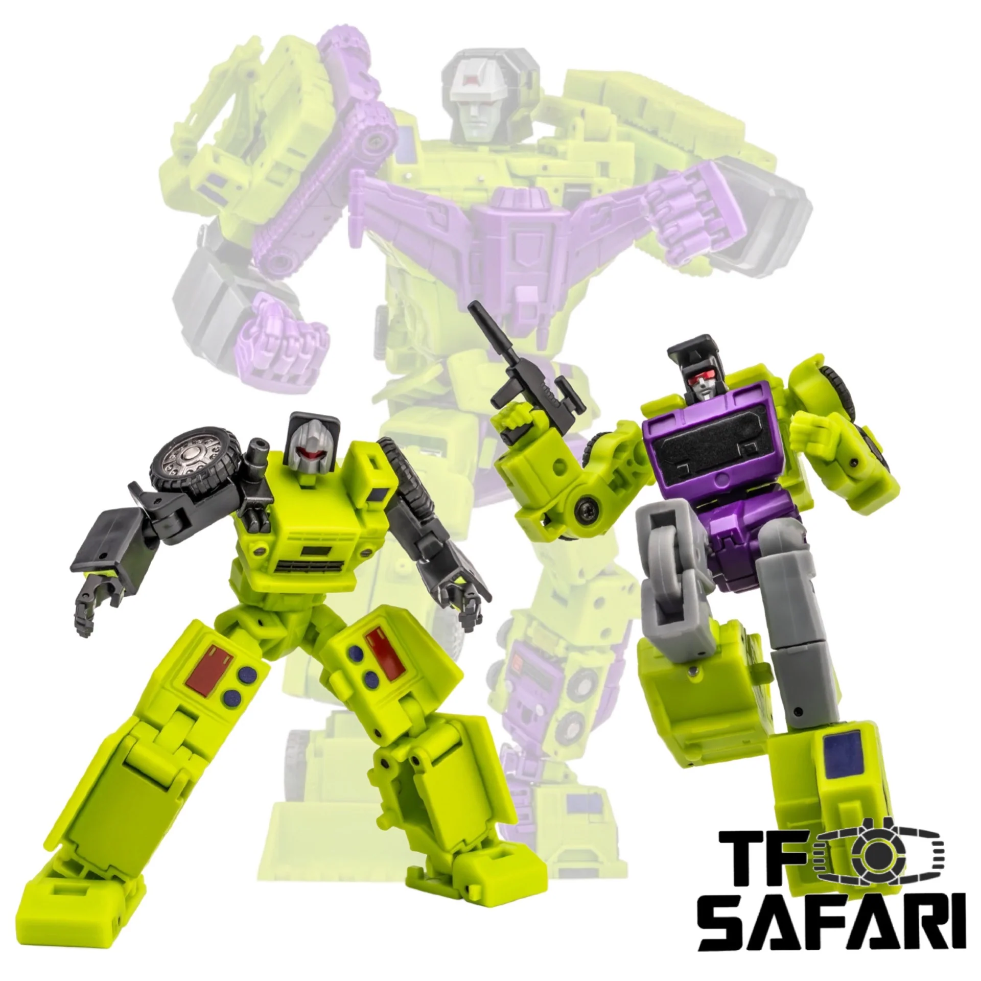 NA NewAge H33 Berith & H34 Paimon Hephaestus (Long Haul & Hook, Devastator) 2 in 1 set New Age