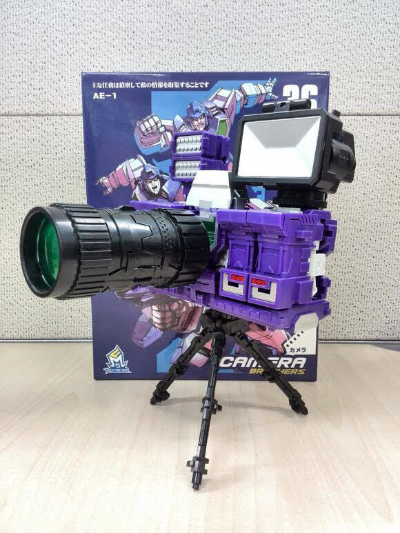 MFT MechFansToys MF-36 MF36 Camera Brothers (Reflector) 10cm / 4" 5 MFT MechFansToys MF-36 MF36 Camera Brothers (Reflector) 10cm / 4"