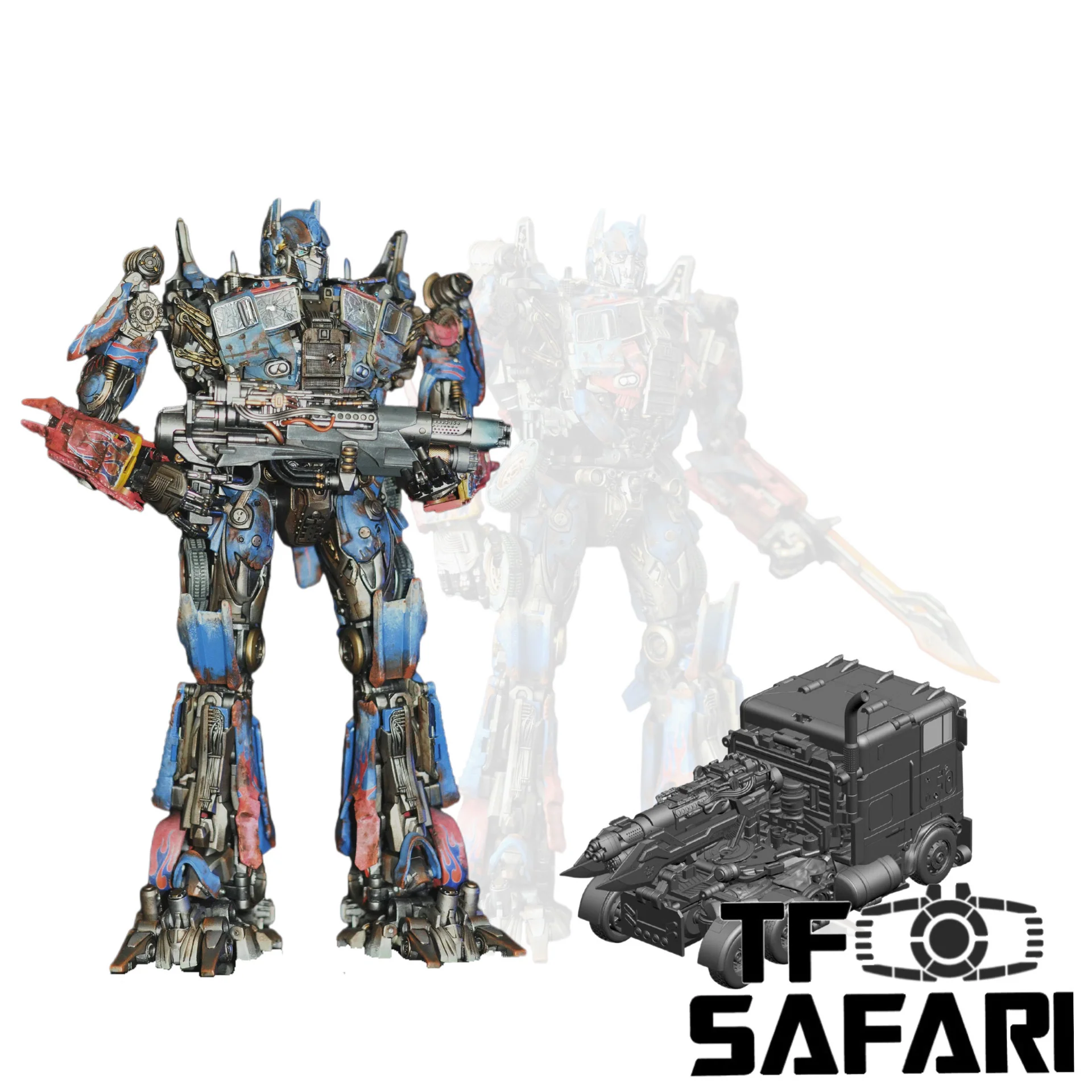 【Pre-Order】Transformers Movie Toys TMT-04 TMT04 Evasion Mode Optimus Prime (AOE Movie Version)