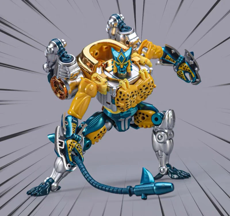 Transart TA BWM-03 BWM03 Metal Leopard Commander (BW Beast Wars Transmetal Cheetor ) 18cm / 7" 11 Transart TA BWM-03 BWM03 Metal Leopard Commander (BW Beast Wars Transmetal Cheetor ) 18cm / 7"