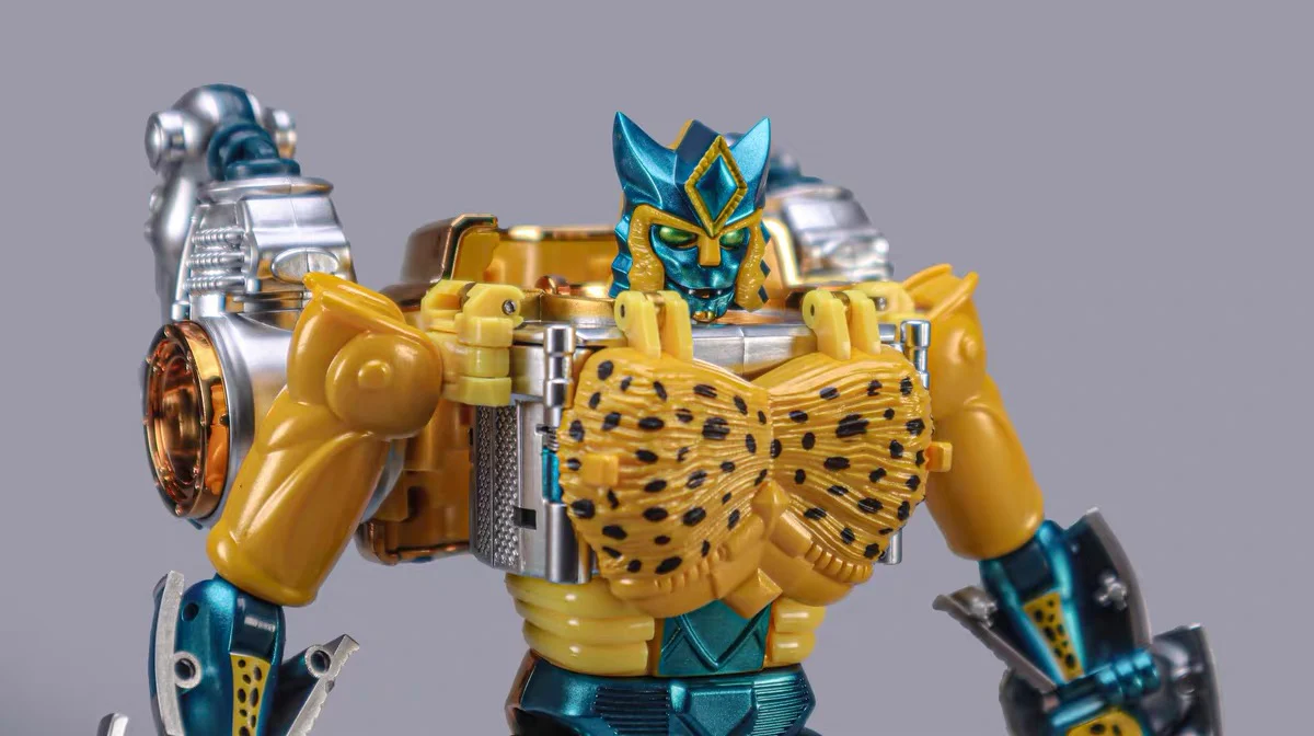 Transart TA BWM-03 BWM03 Metal Leopard Commander (BW Beast Wars Transmetal Cheetor ) 18cm / 7" 13 Transart TA BWM-03 BWM03 Metal Leopard Commander (BW Beast Wars Transmetal Cheetor ) 18cm / 7"