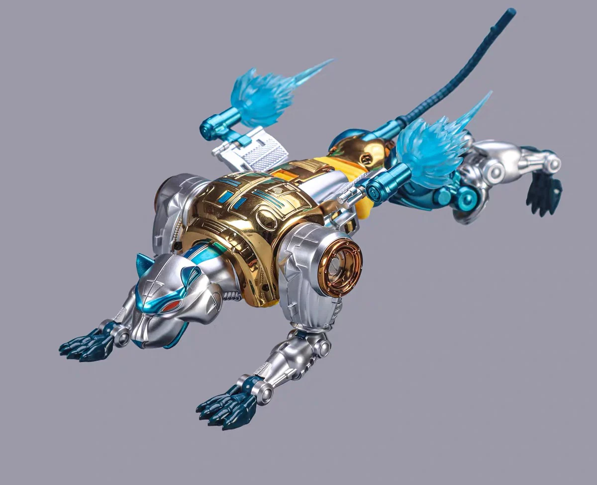 Transart TA BWM-03 BWM03 Metal Leopard Commander (BW Beast Wars Transmetal Cheetor ) 18cm / 7" 14 Transart TA BWM-03 BWM03 Metal Leopard Commander (BW Beast Wars Transmetal Cheetor ) 18cm / 7"