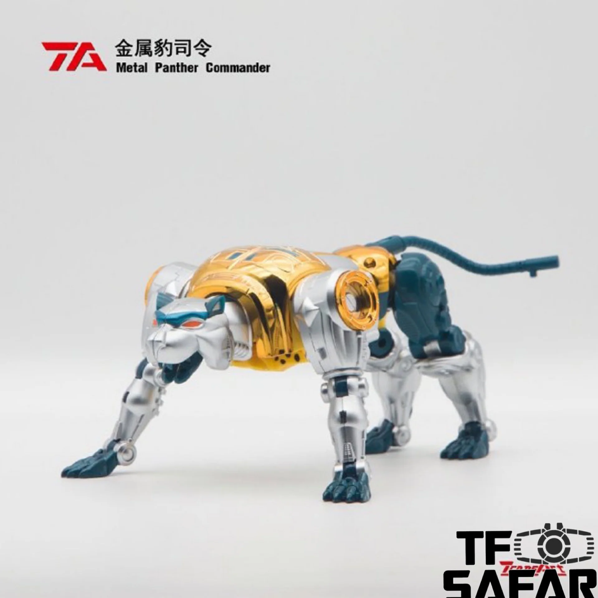 Transart TA BWM-03 BWM03 Metal Leopard Commander (BW Beast Wars Transmetal Cheetor ) 18cm / 7" 6 Transart TA BWM-03 BWM03 Metal Leopard Commander (BW Beast Wars Transmetal Cheetor ) 18cm / 7"