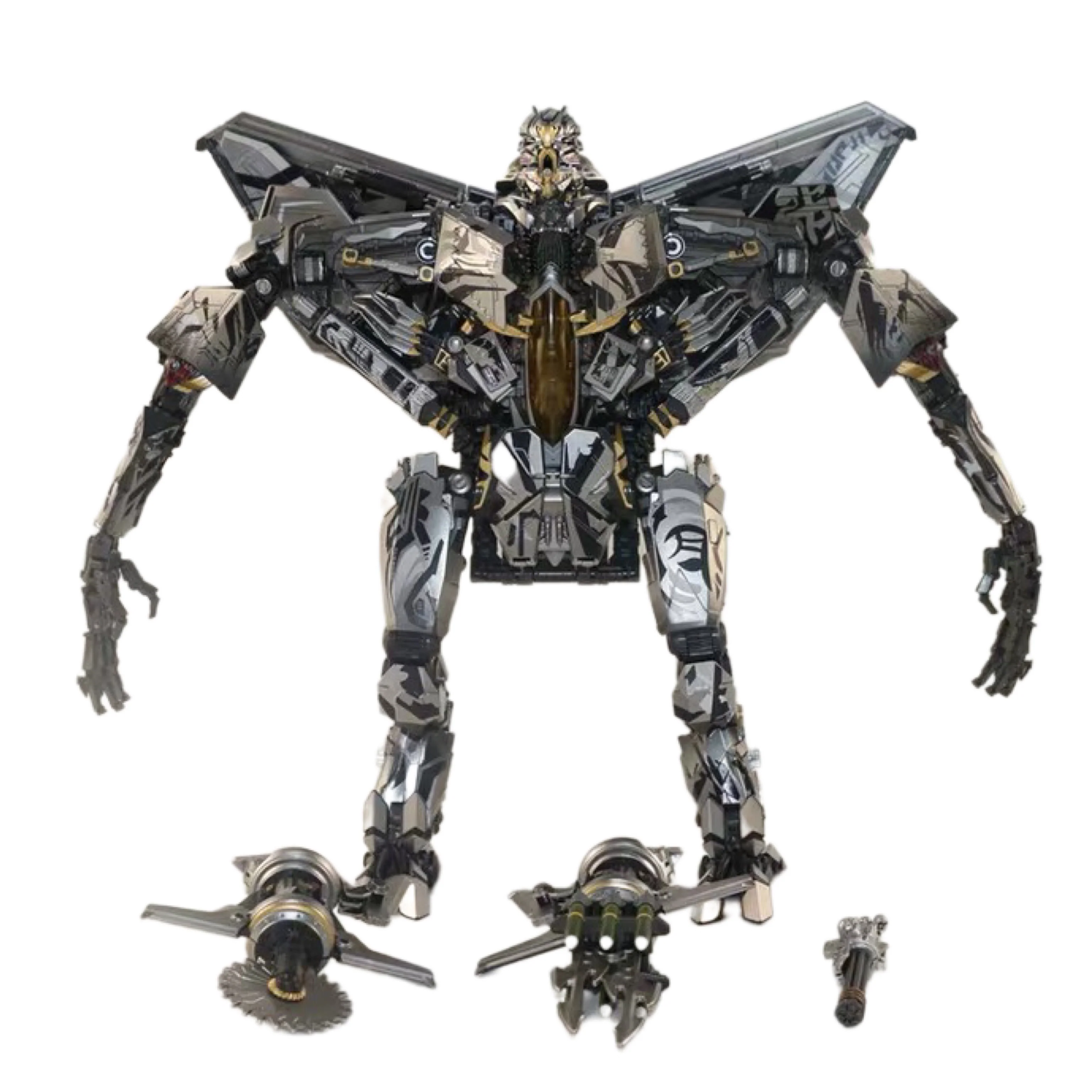 4th Party No Brand KO MPM10 MPM-10 F12AS Starscream Cybertronian Painting 28cm / 11"