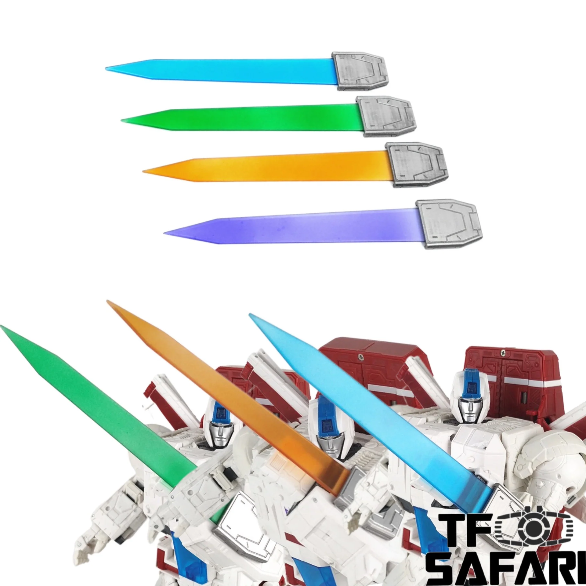 Shockwave Lab SL SL-108 Energy Sword for Siege Jetfire (Netflix Cartoon) 4 Colors Version Upgrade Kit