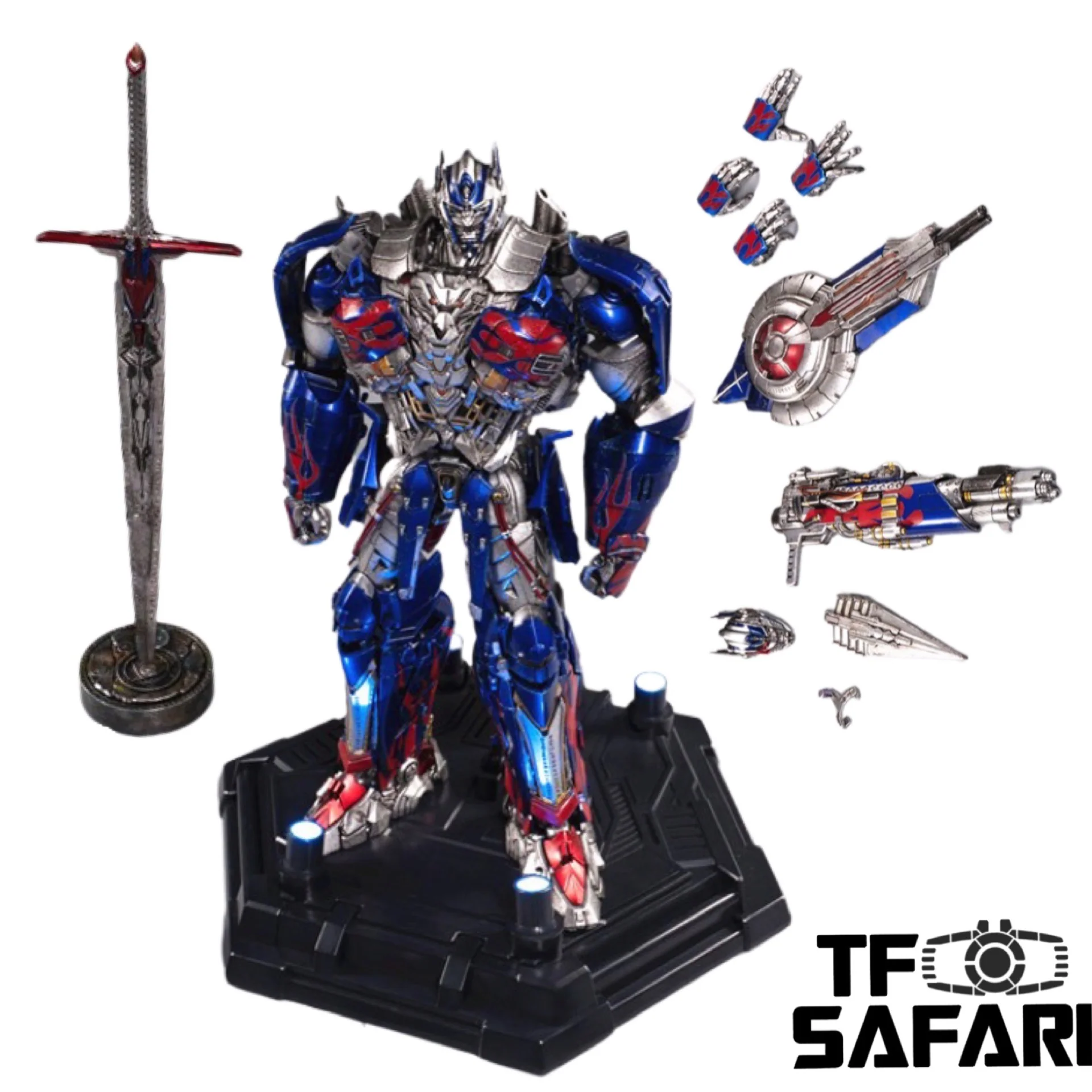 【Deluxe Ver.】 Toyworld TW-F01 TWF01 Tactics Waistcoat (Knight Orion, Optimus Prime) the Last Knight TLK Deluxe Version 28cm / 11"