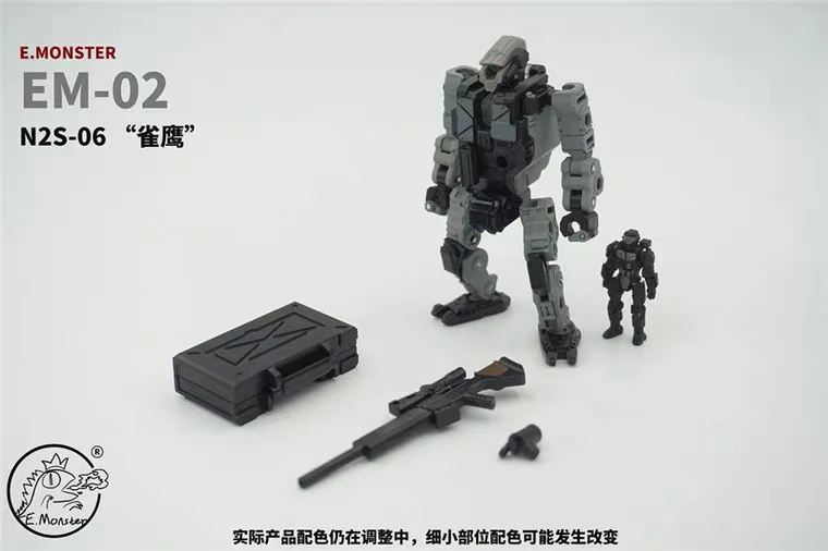 Emonster EM01/EM02/EM03 Power Suit (Diaclone line size) 1:60 19 Emonster EM01/EM02/EM03 Power Suit (Diaclone line size) 1:60