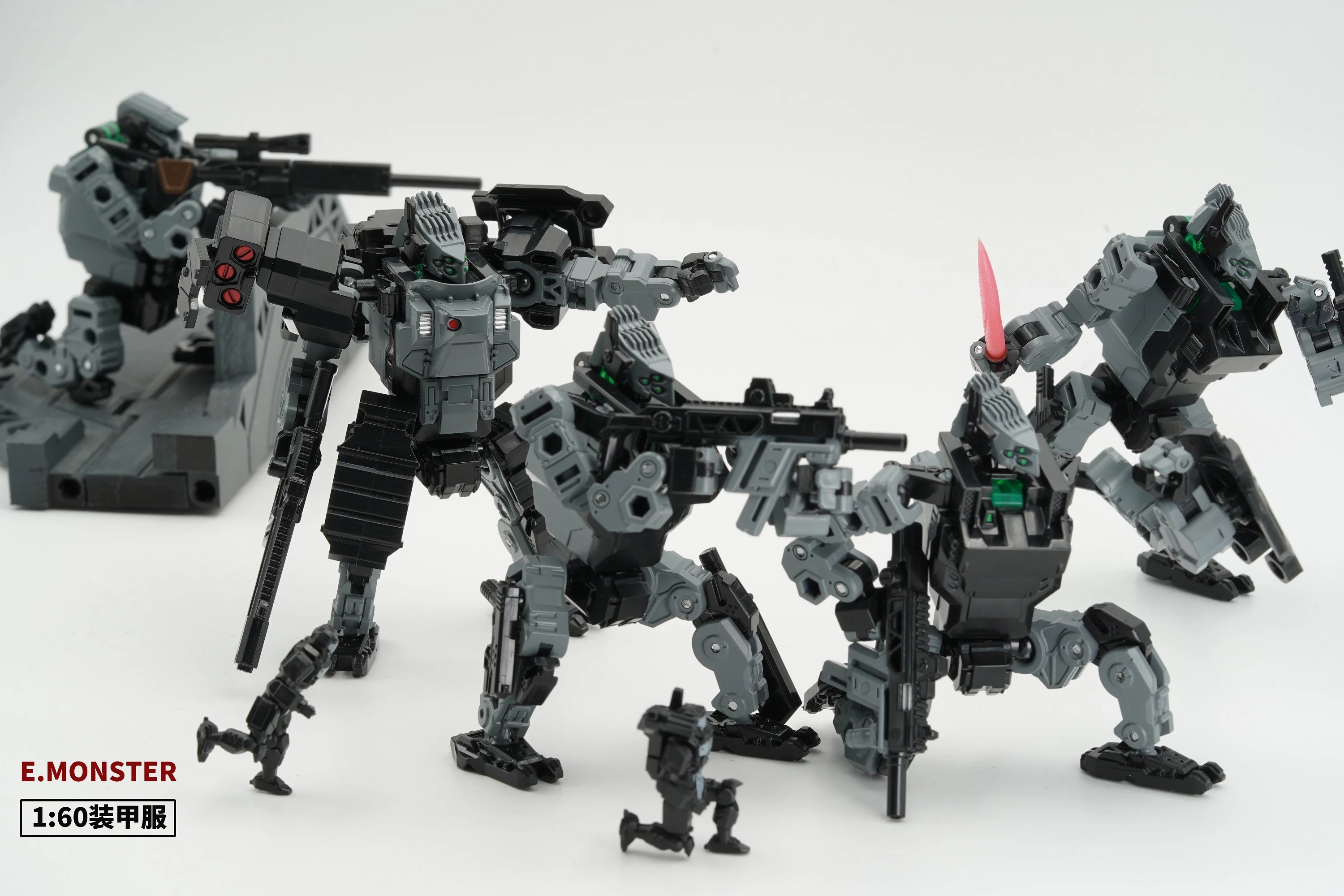 Emonster EM01/EM02/EM03 Power Suit (Diaclone line size) 1:60 5 Emonster EM01/EM02/EM03 Power Suit (Diaclone line size) 1:60