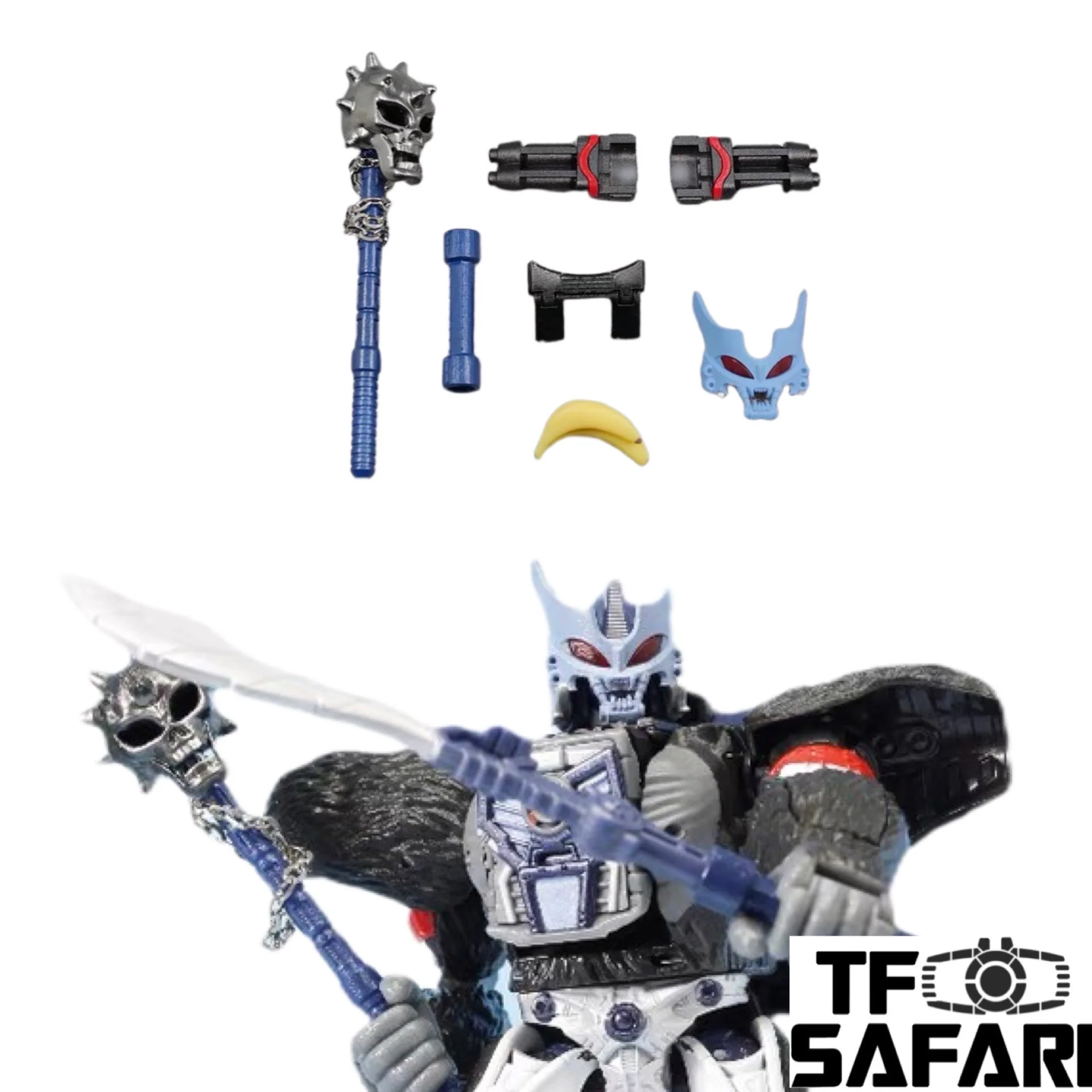 ZX Studio ZX-07 ZX07 Weapon set for WFC Kingdom Optimus Primal Upgrade Kit (Painted)
