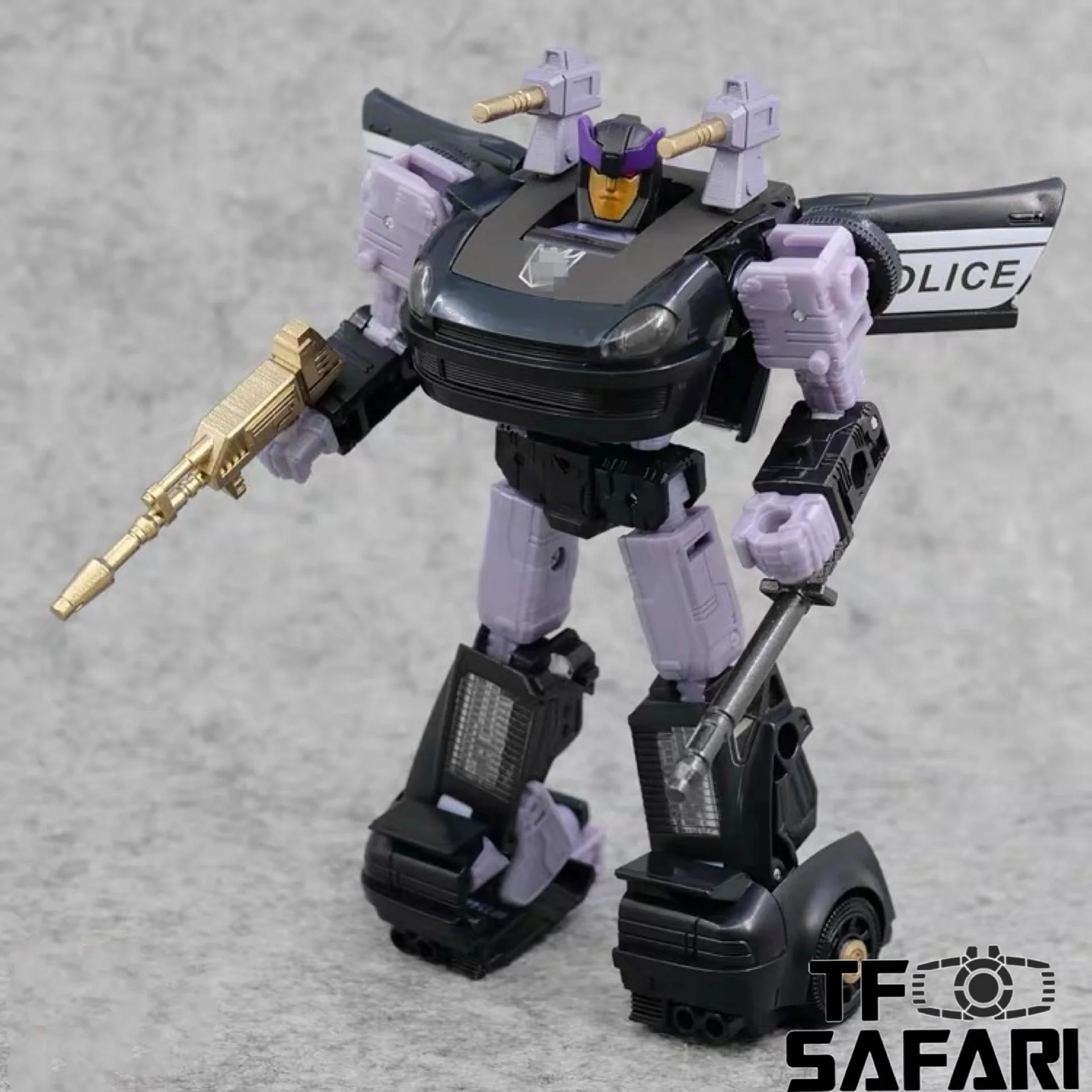 ZX Studio ZX-03D ZX03D Upgrade Kits + Weapons for WFC Earthrise Barricade Upgrade Kit (Painted) 5 ZX Studio ZX-03D ZX03D Upgrade Kits + Weapons for WFC Earthrise Barricade Upgrade Kit (Painted)