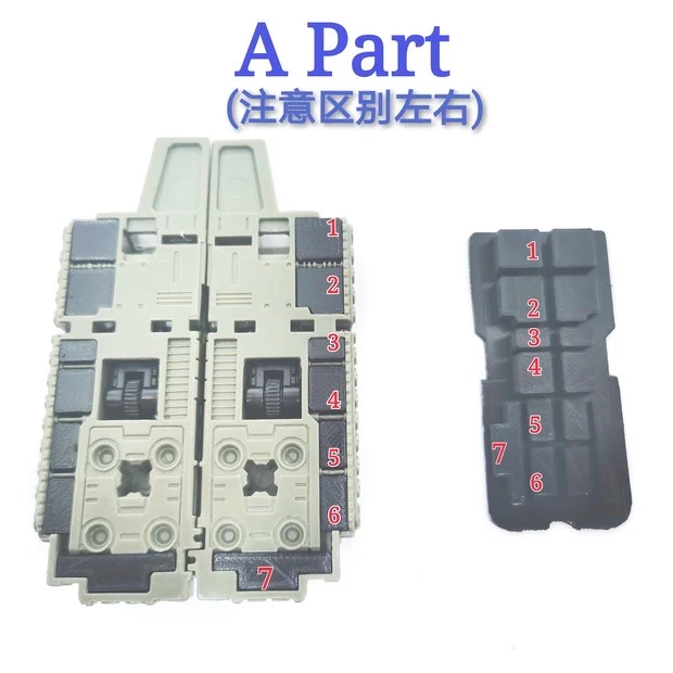 Ratchet Studio ROS-020 ROS020 Gap Fillers for WFC Siege Astrotrain Upgrade Kit 5 Ratchet Studio ROS-020 ROS020 Gap Fillers for WFC Siege Astrotrain Upgrade Kit