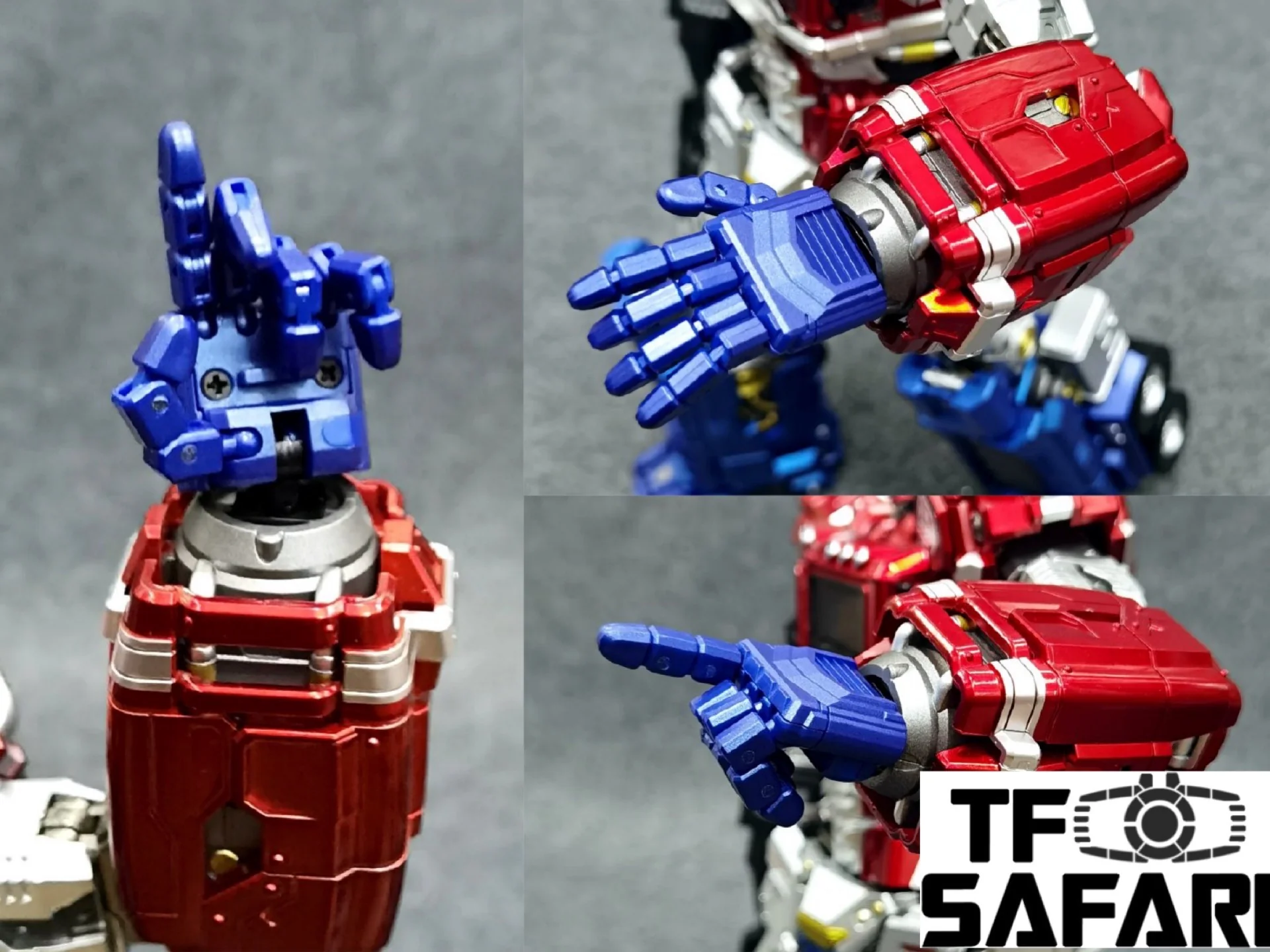 Tryace Toys TT-01 TT01 Commander (Optimus Prime, Non-transformable, Super-highly articulated) 32cm / 12" 13 Tryace Toys TT-01 TT01 Commander (Optimus Prime, Non-transformable, Super-highly articulated) 32cm / 12"