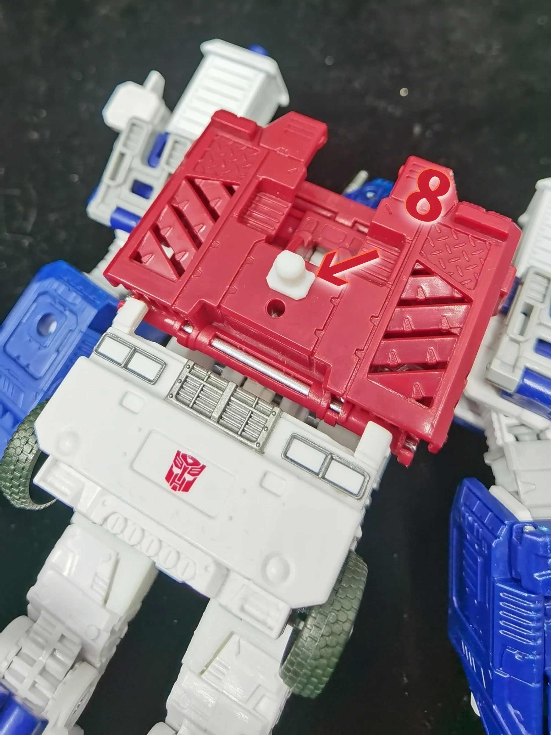 Ratchet Studio ROS-021 ROS021 Gap Filler and Leg Extensions for Kingdom Ultra Magnus Upgrade Kit 13 Ratchet Studio ROS-021 ROS021 Gap Filler and Leg Extensions for Kingdom Ultra Magnus Upgrade Kit