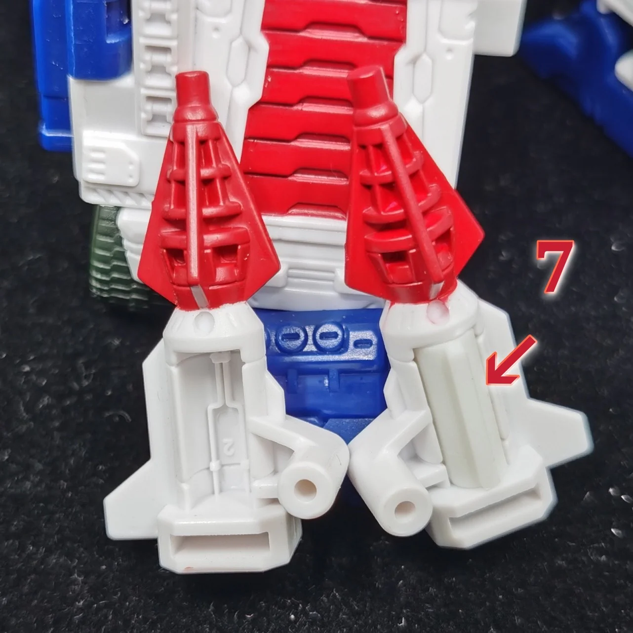 Ratchet Studio ROS-021 ROS021 Gap Filler and Leg Extensions for Kingdom Ultra Magnus Upgrade Kit 7 Ratchet Studio ROS-021 ROS021 Gap Filler and Leg Extensions for Kingdom Ultra Magnus Upgrade Kit