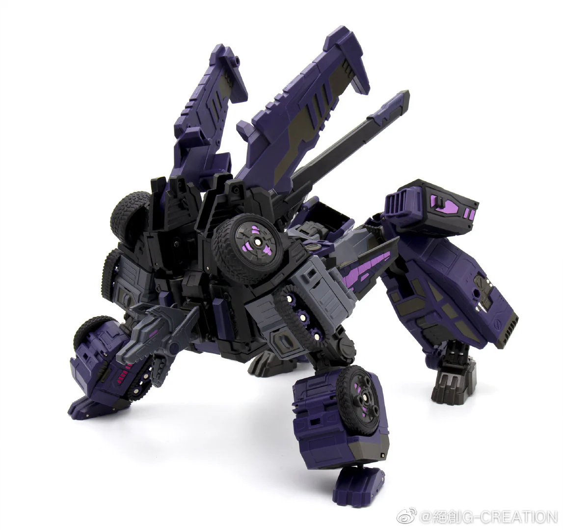 GC G-Creation GCreation GDW-03B Darkblade (Sixshot, Fumma Black Version) IDW Limited Version 30mm / 11.5“ 14 GC G-Creation GCreation GDW-03B Darkblade (Sixshot, Fumma Black Version) IDW Limited Version 30mm / 11.5“